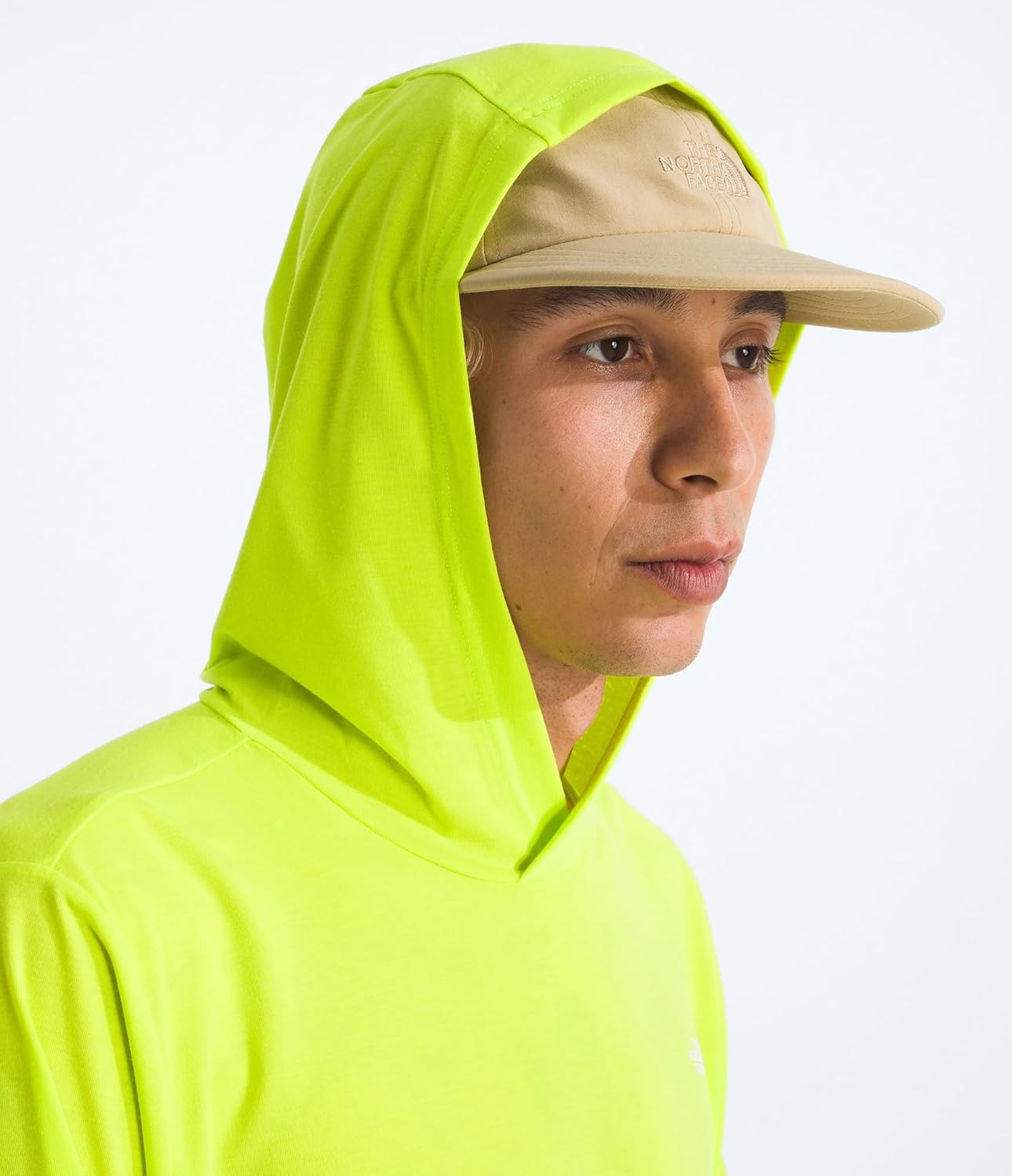 image:imageTHE NORTH FACE Mens Adventure Sun Hoodie Light amp Breathable With Upf 40 Sun Protection amp 3piece HoodFizz Lime