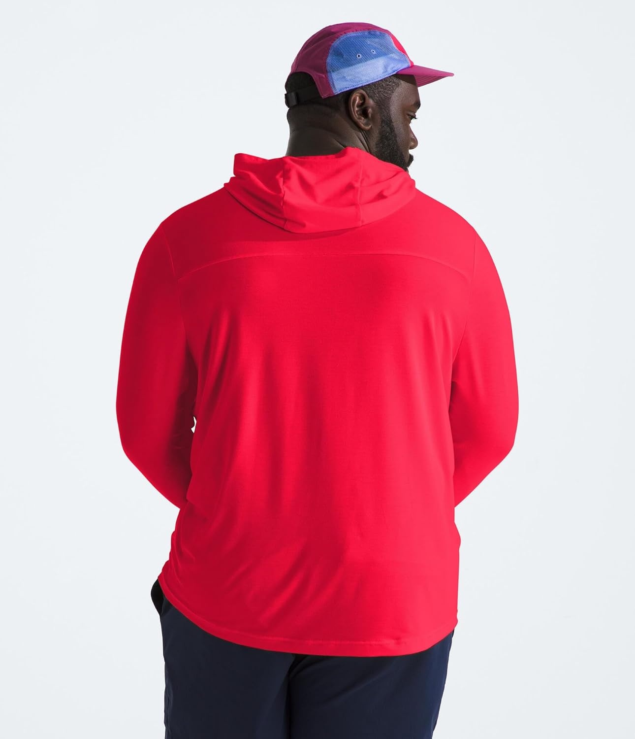 image:imageTHE NORTH FACE Mens Adventure Sun Hoodie Light amp Breathable With Upf 40 Sun Protection amp 3piece HoodHibiscus