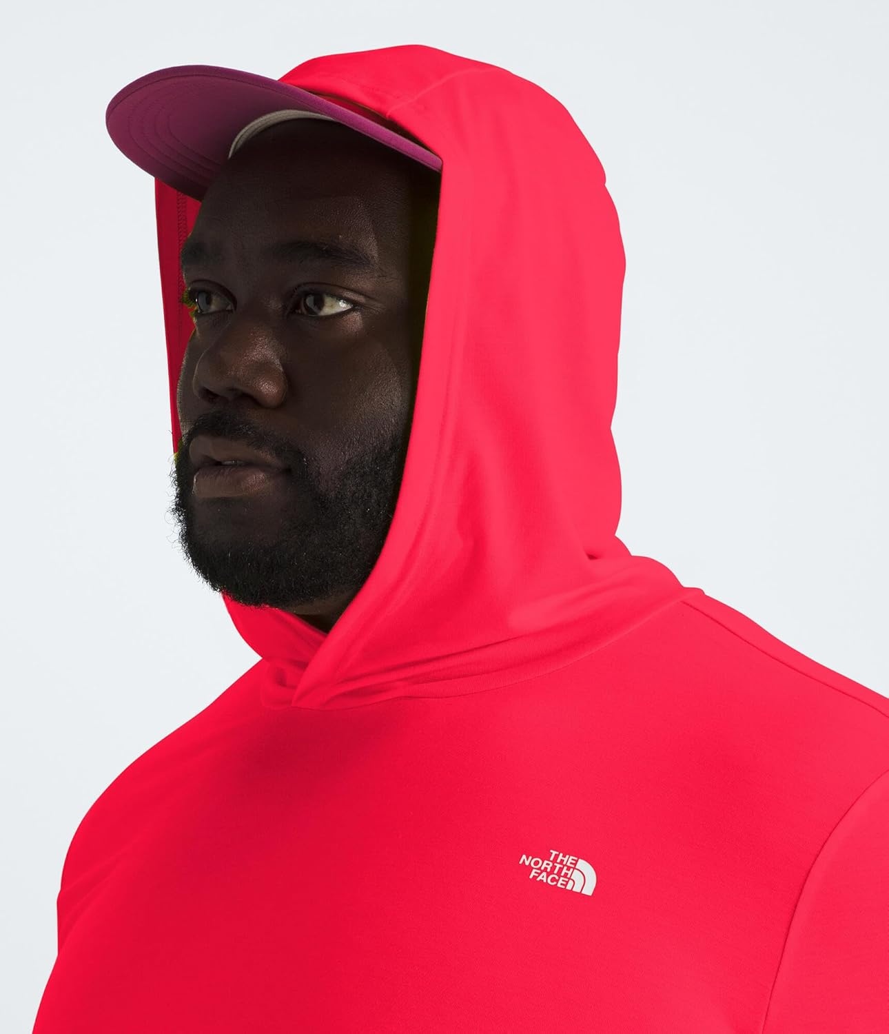image:imageTHE NORTH FACE Mens Adventure Sun Hoodie Light amp Breathable With Upf 40 Sun Protection amp 3piece HoodHibiscus