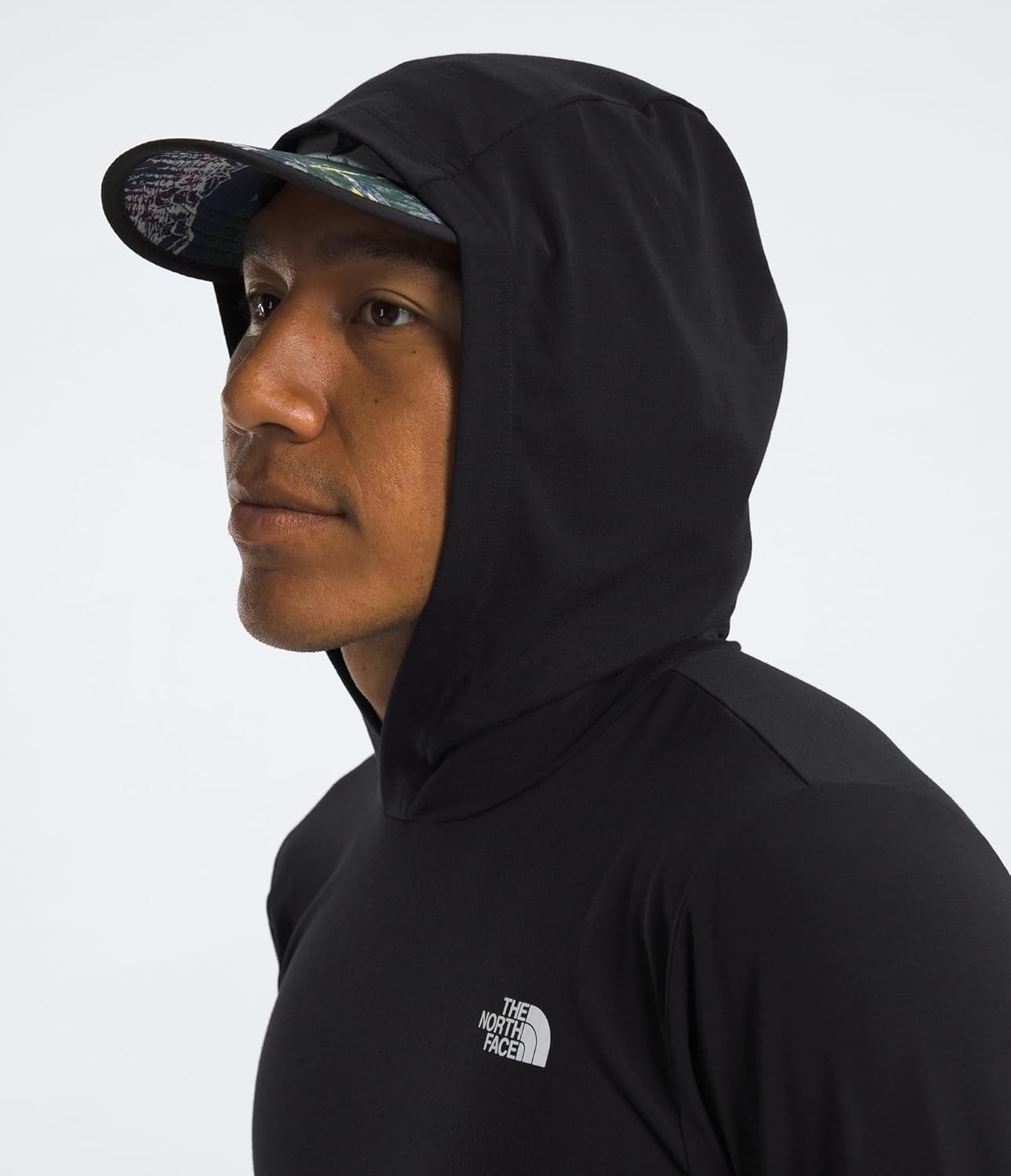 image:imageTHE NORTH FACE Mens Adventure Sun Hoodie Light amp Breathable With Upf 40 Sun Protection amp 3piece HoodTnf Black