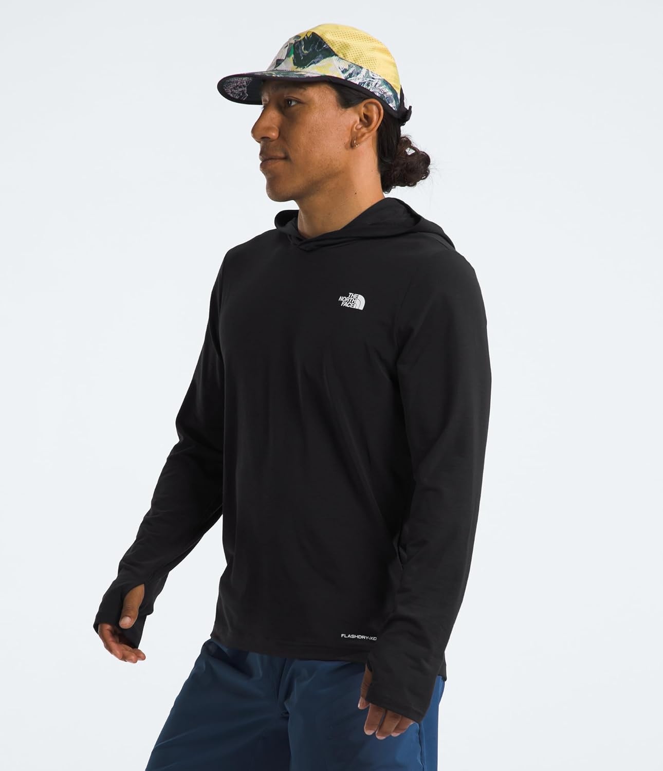 image:imageTHE NORTH FACE Mens Adventure Sun Hoodie Light amp Breathable With Upf 40 Sun Protection amp 3piece HoodTnf Black