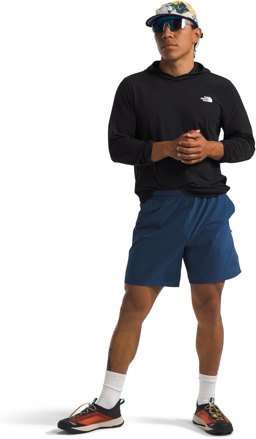 image:imageTHE NORTH FACE Mens Adventure Sun Hoodie Light amp Breathable With Upf 40 Sun Protection amp 3piece HoodTnf Black