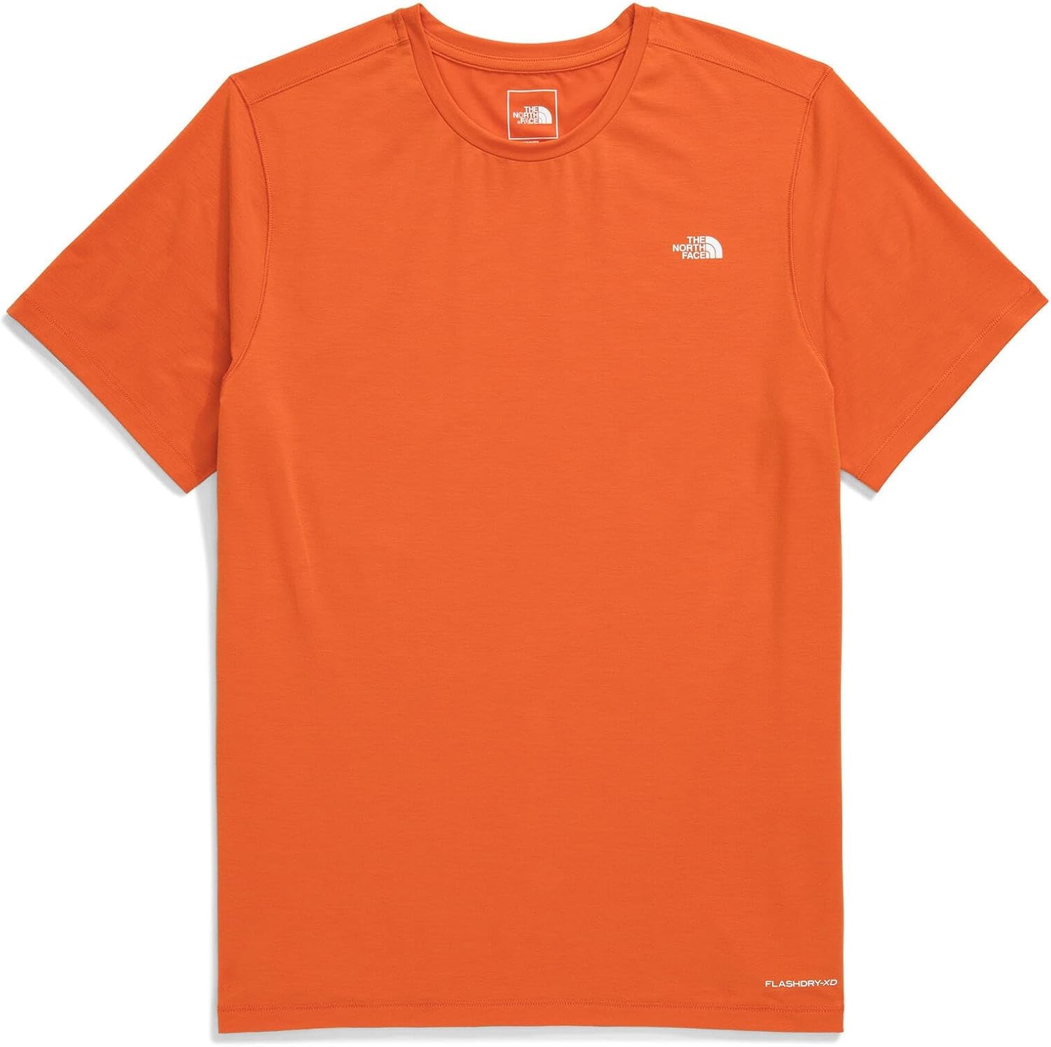 image:imageTHE NORTH FACE Mens Adventure Tee Lightweight amp Stretchy Shirt With Setin Sleeves amp Heat Transfer LogoIron Bronze