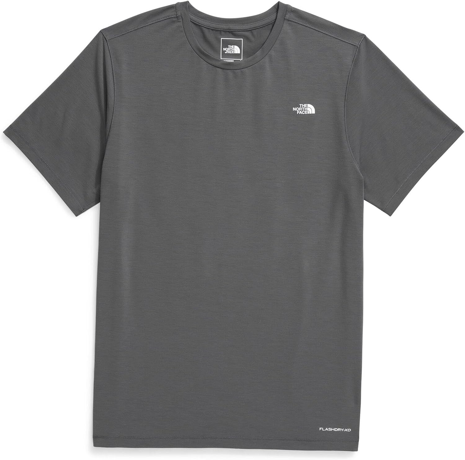 image:imageTHE NORTH FACE Mens Adventure Tee Lightweight amp Stretchy Shirt With Setin Sleeves amp Heat Transfer LogoSmoked Pearl