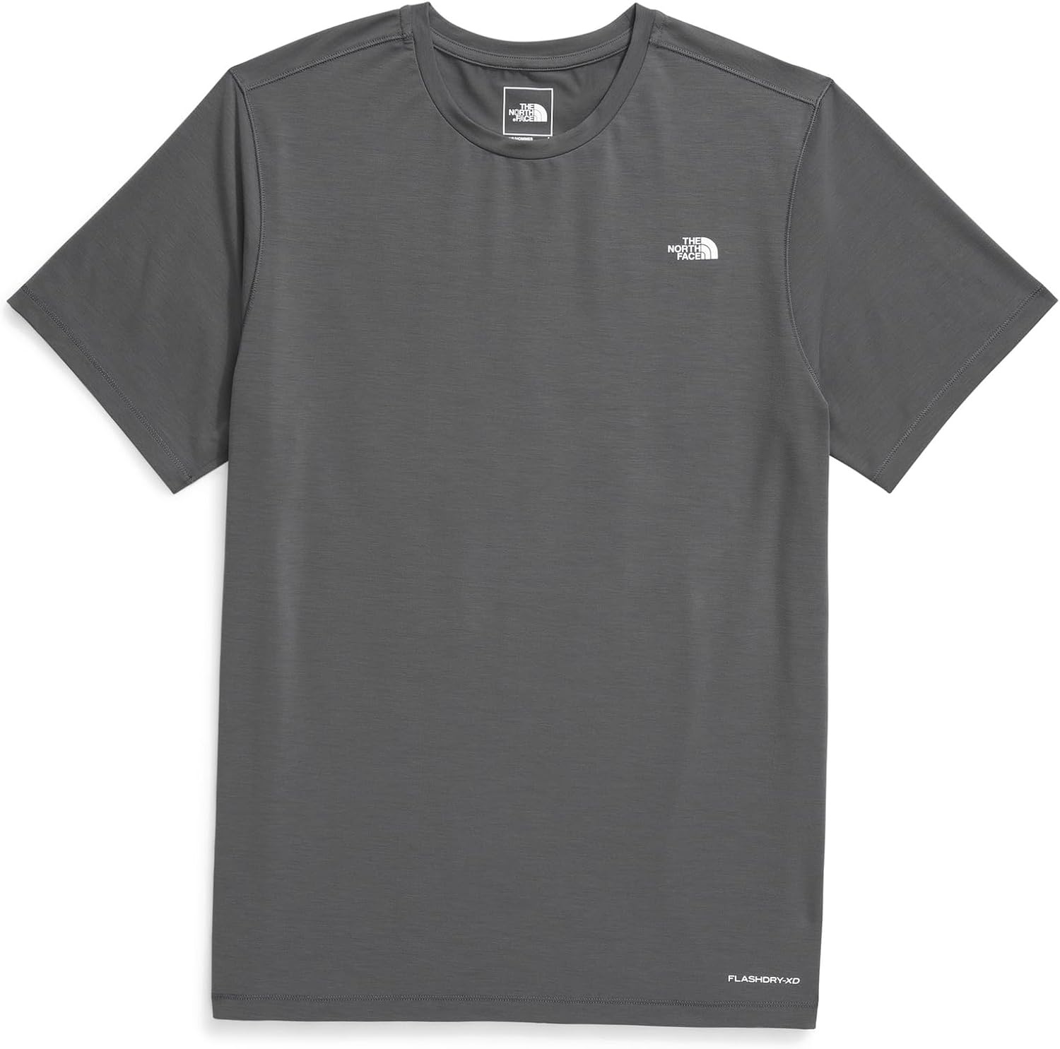 image:imageTHE NORTH FACE Mens Adventure Tee Lightweight amp Stretchy Shirt With Setin Sleeves amp Heat Transfer LogoSmoked Pearl