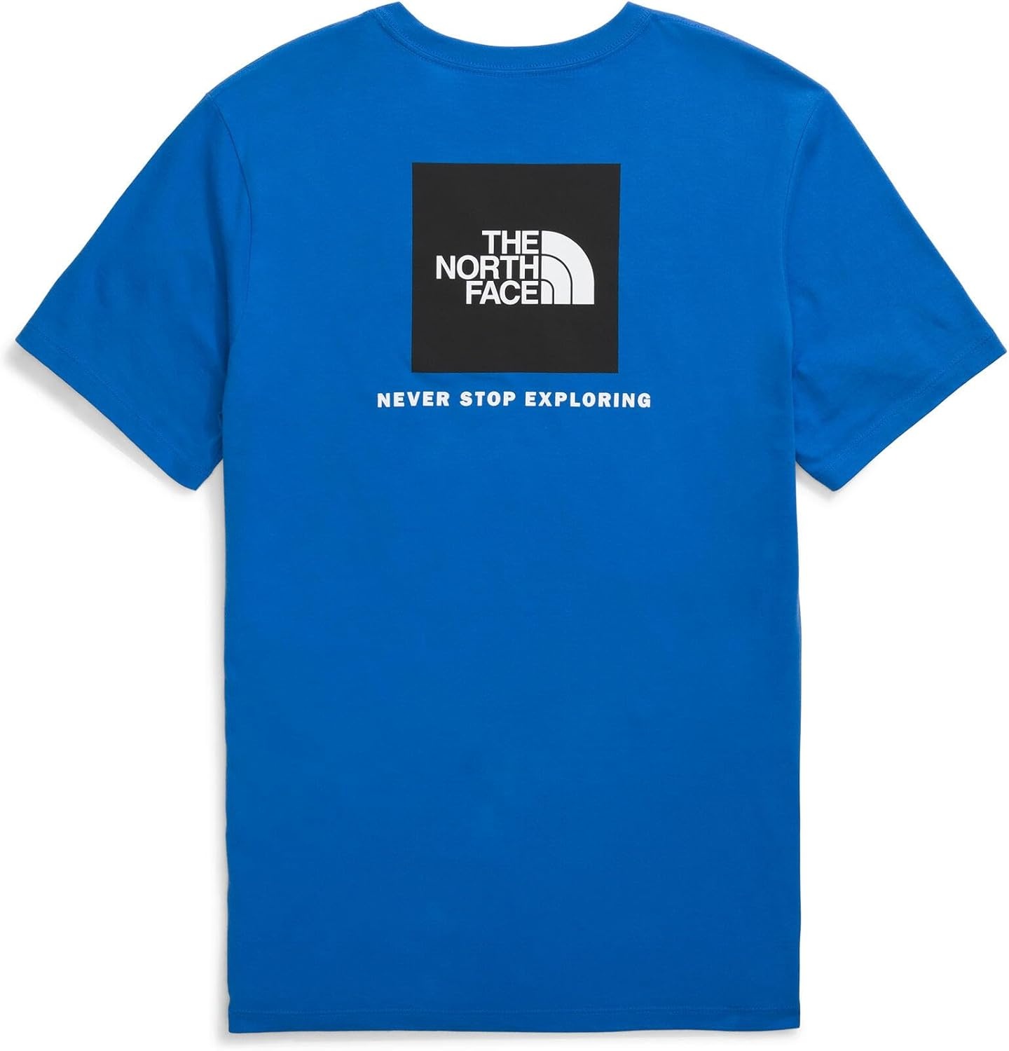 image:imageTHE NORTH FACE Mens Core Box NSE Short Sleeve Tee Branded Tshirt With a Ribbed CollarHero Blue