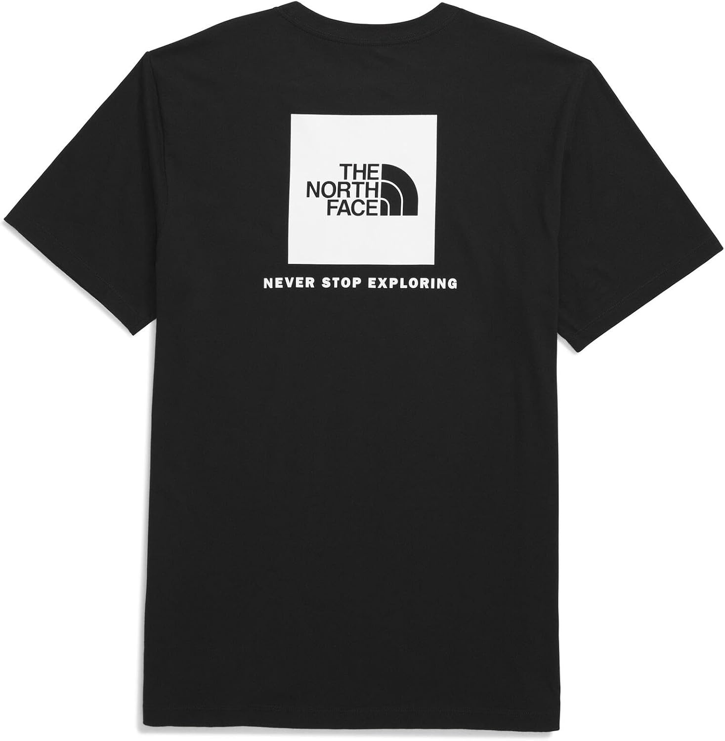 image:imageTHE NORTH FACE Mens Core Box NSE Short Sleeve Tee Branded Tshirt With a Ribbed CollarTnf BlackTnf White