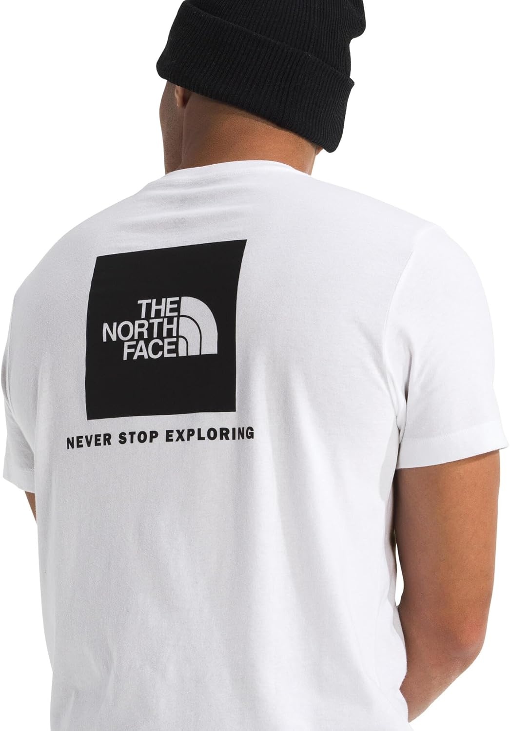 image:imageTHE NORTH FACE Mens Core Box NSE Short Sleeve Tee Branded Tshirt With a Ribbed CollarTnf White