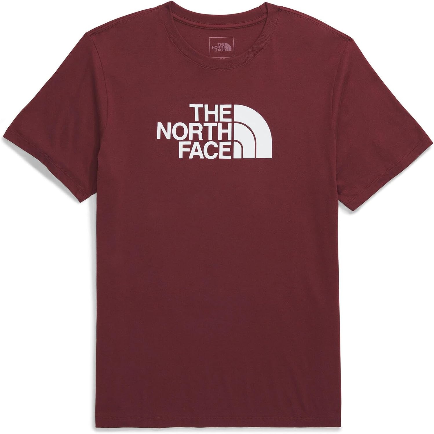 image:imageTHE NORTH FACE Mens Core Half Dome Shortsleeve Tee Regular Fit Cotton Shirt With Graphic Design amp Ribbed CollarSumacTnf White
