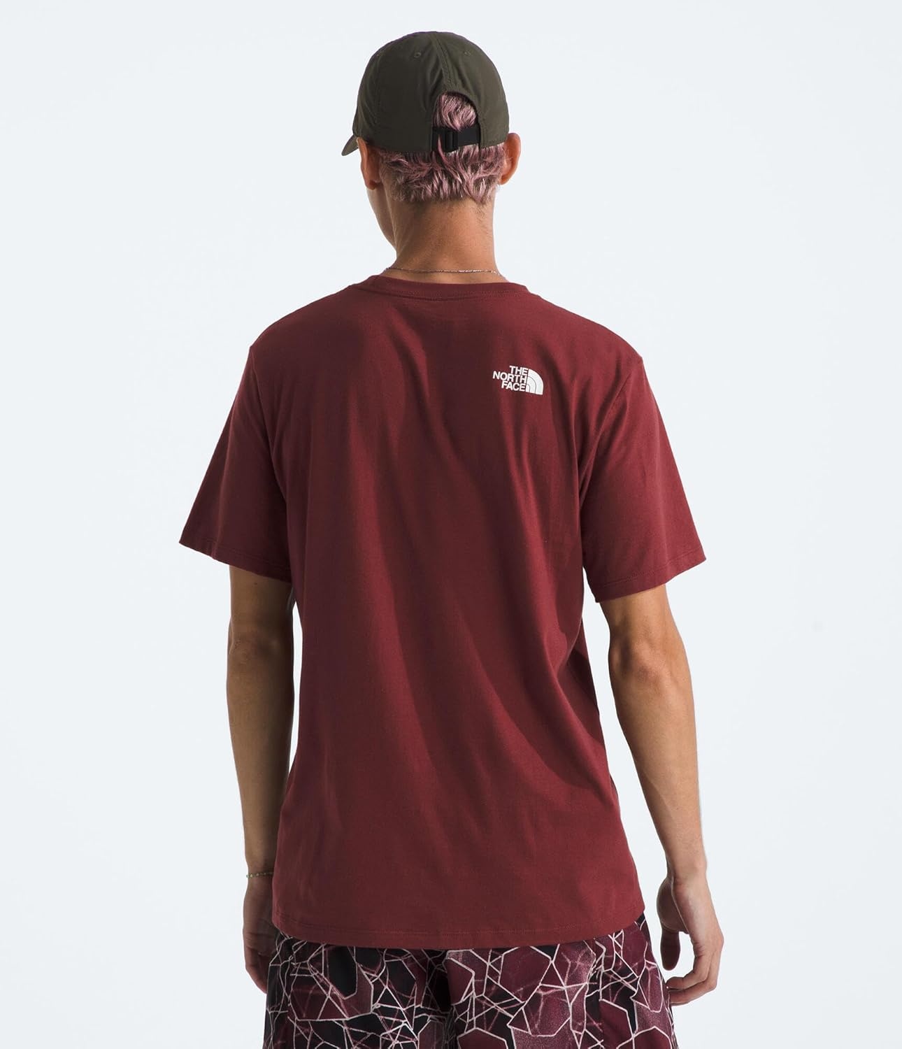 image:imageTHE NORTH FACE Mens Core Half Dome Shortsleeve Tee Regular Fit Cotton Shirt With Graphic Design amp Ribbed CollarSumacTnf White