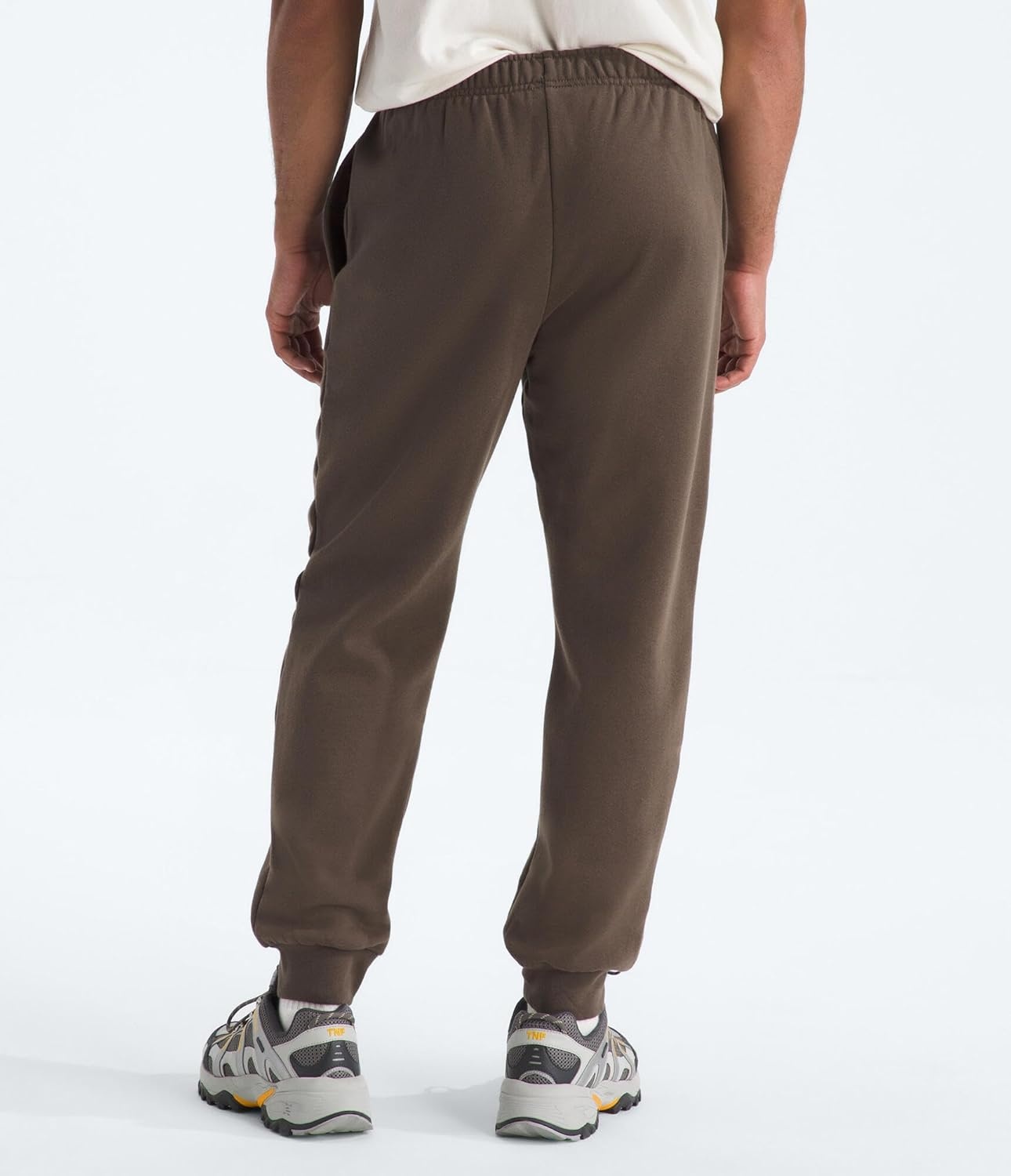 image:imageTHE NORTH FACE Mens Evolution Simple Dome Jogger Elastic Waistband With Adjustable Drawcord Hand Pockets Ribbed CuffsSmokey Brown