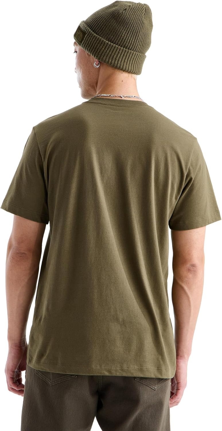 image:imageTHE NORTH FACE Mens Evolution Simple Dome Shortsleeve Tee Standard amp Big Size Cotton Shirt With the Classic LogoCaraway Seed