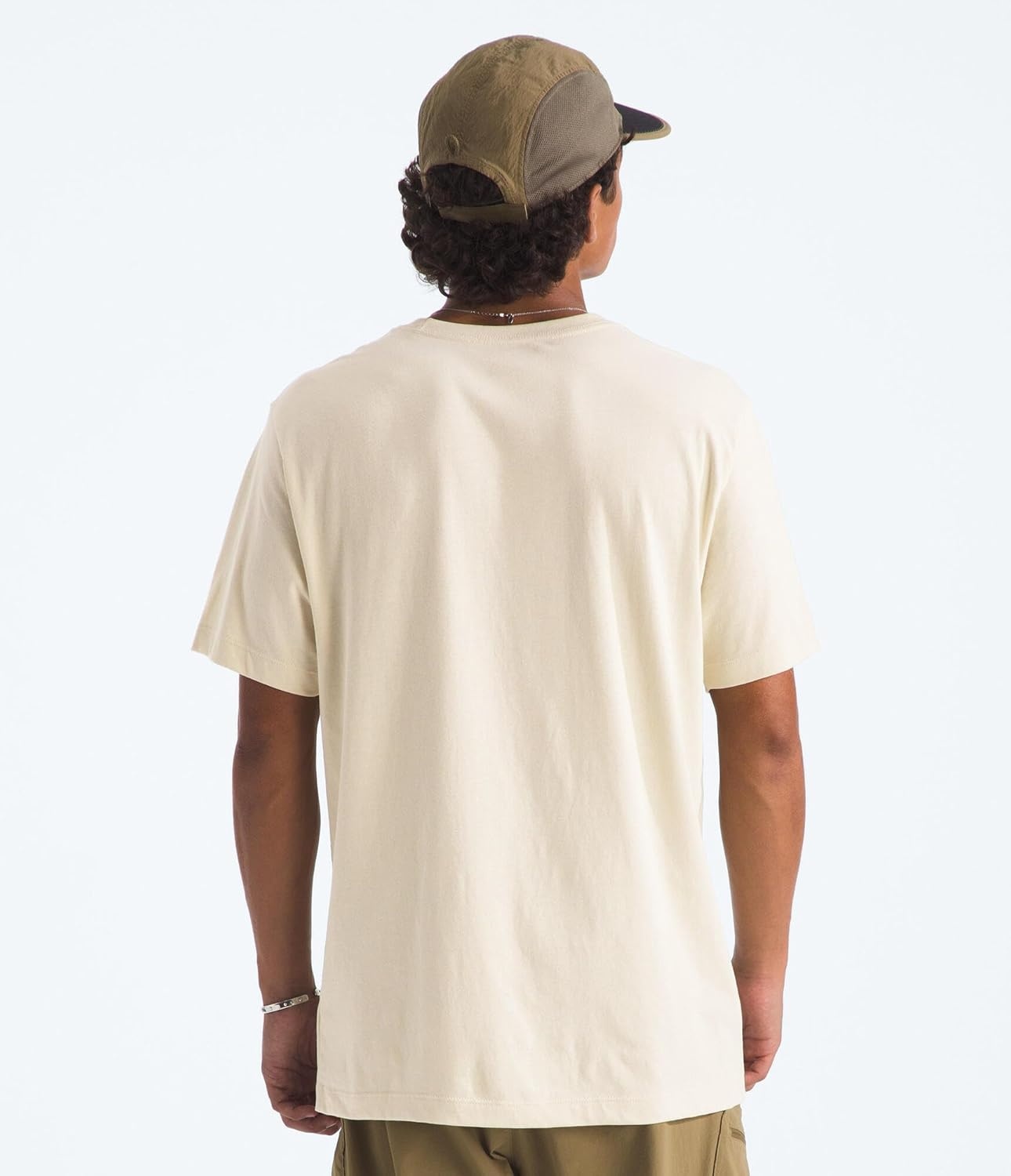 image:imageTHE NORTH FACE Mens Evolution Simple Dome Shortsleeve Tee Standard amp Big Size Cotton Shirt With the Classic LogoDesert Stone