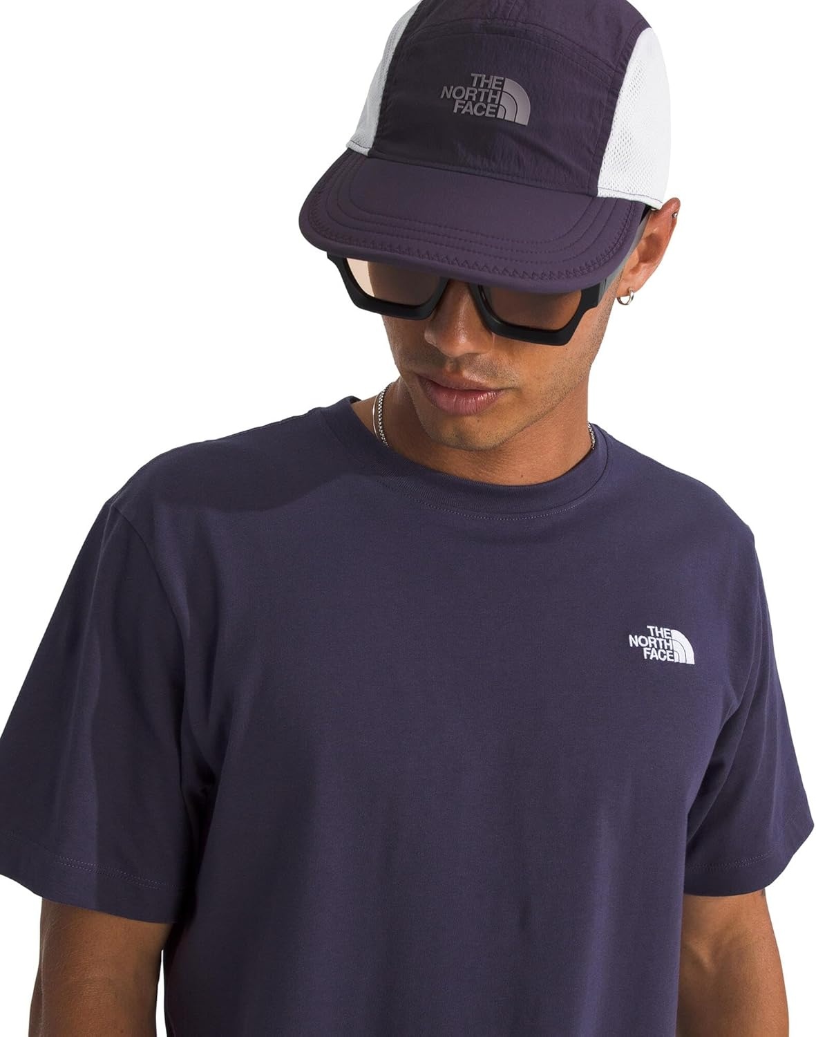 image:imageTHE NORTH FACE Mens Evolution Simple Dome Shortsleeve Tee Standard amp Big Size Cotton Shirt With the Classic LogoEndless Dusk