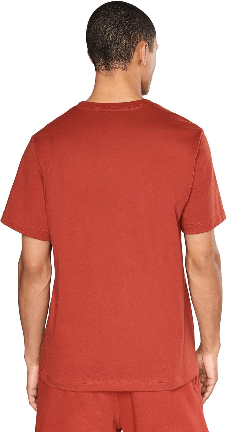 image:imageTHE NORTH FACE Mens Evolution Simple Dome Shortsleeve Tee Standard amp Big Size Cotton Shirt With the Classic LogoIron Clay