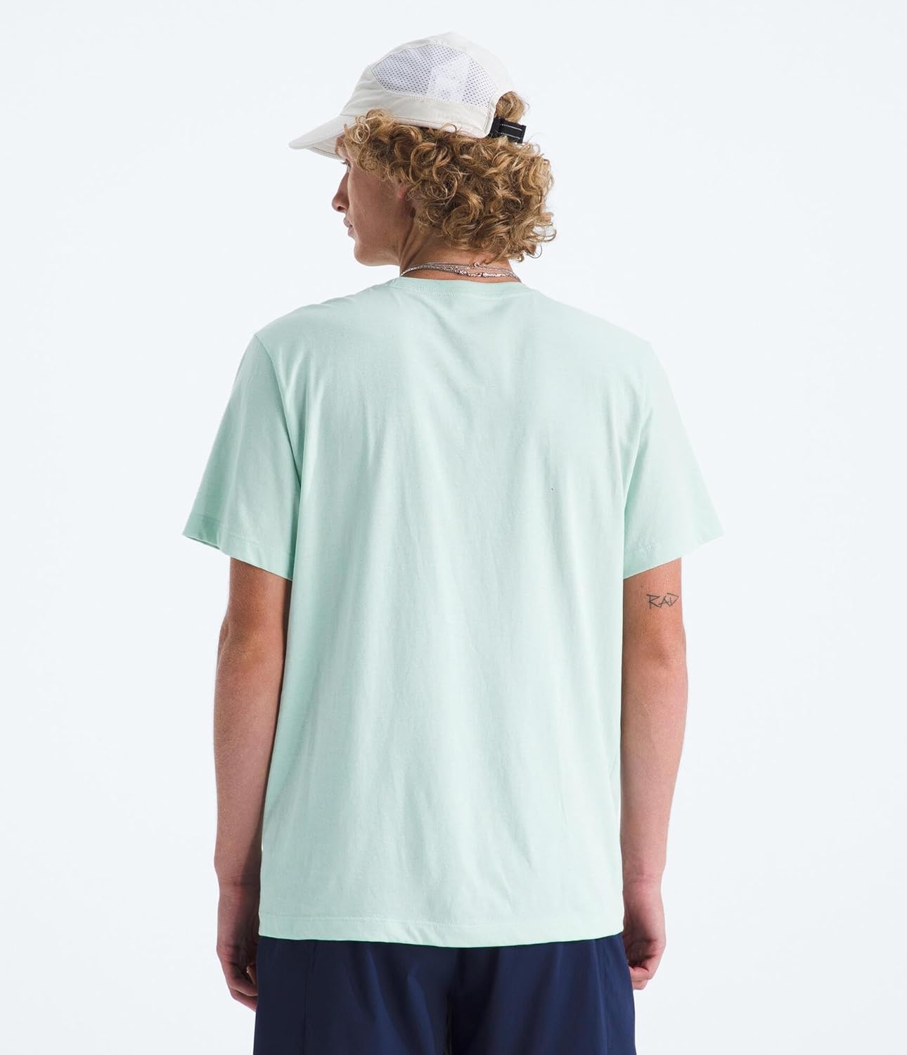 image:imageTHE NORTH FACE Mens Evolution Simple Dome Shortsleeve Tee Standard amp Big Size Cotton Shirt With the Classic LogoOpal Frost