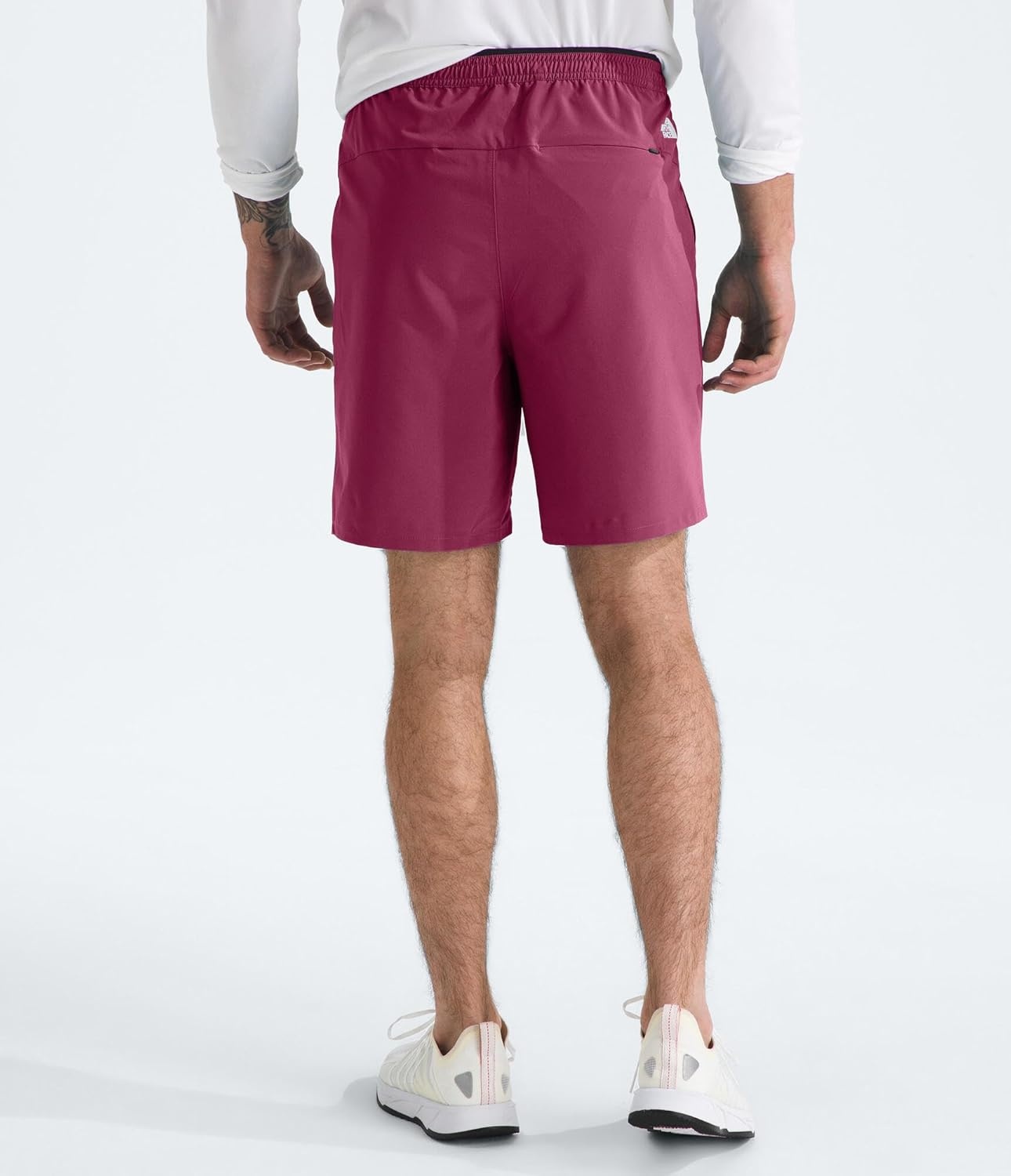 image:imageTHE NORTH FACE Mens Wander Short 20 Moisture Wicking Water Repellent Finish Internal DrawcordCyber Berry