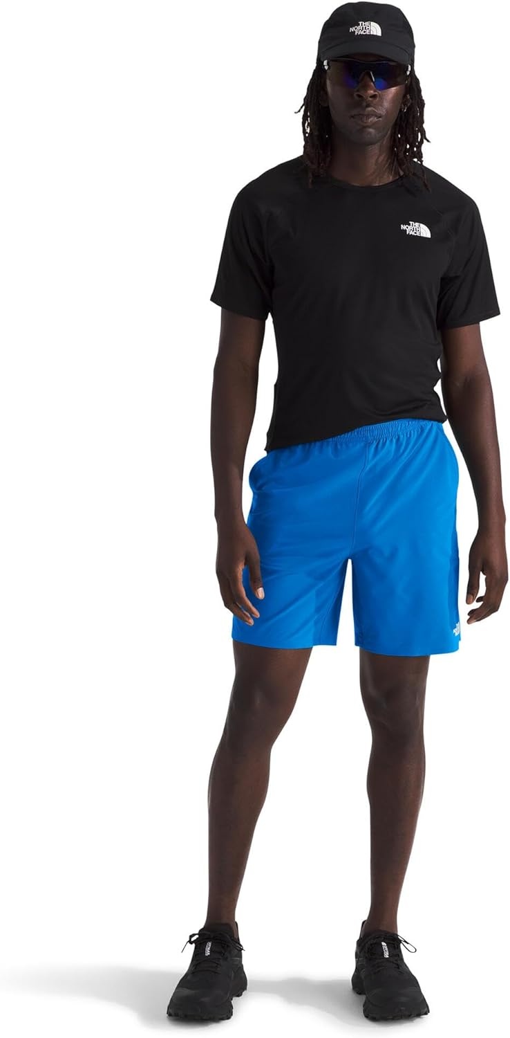 image:imageTHE NORTH FACE Mens Wander Short 20 Moisture Wicking Water Repellent Finish Internal DrawcordHero Blue