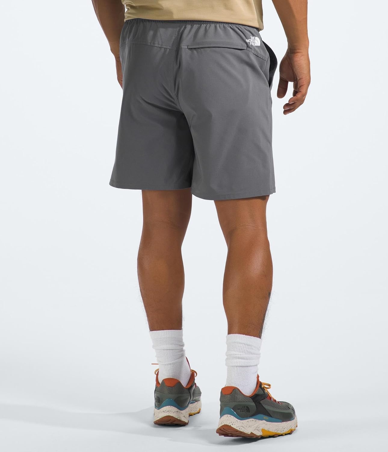 image:imageTHE NORTH FACE Mens Wander Short 20 Moisture Wicking Water Repellent Finish Internal DrawcordSmoked Pearl