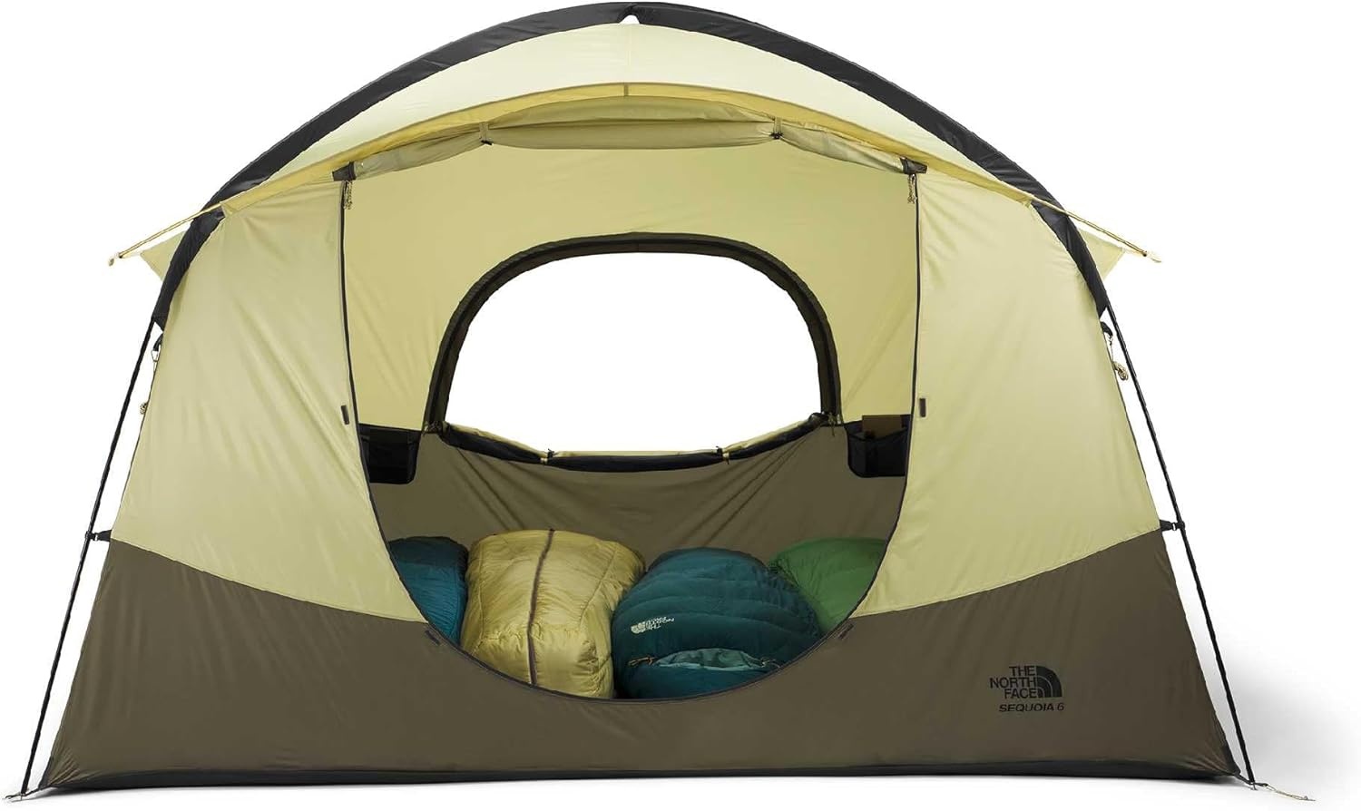 image:imageTHE NORTH FACE Sequoia 6 Tent SixPerson Waterproof Camping Tent Spacious amp Easy to Set Up 2 Zipper Doors PearCedar One Size