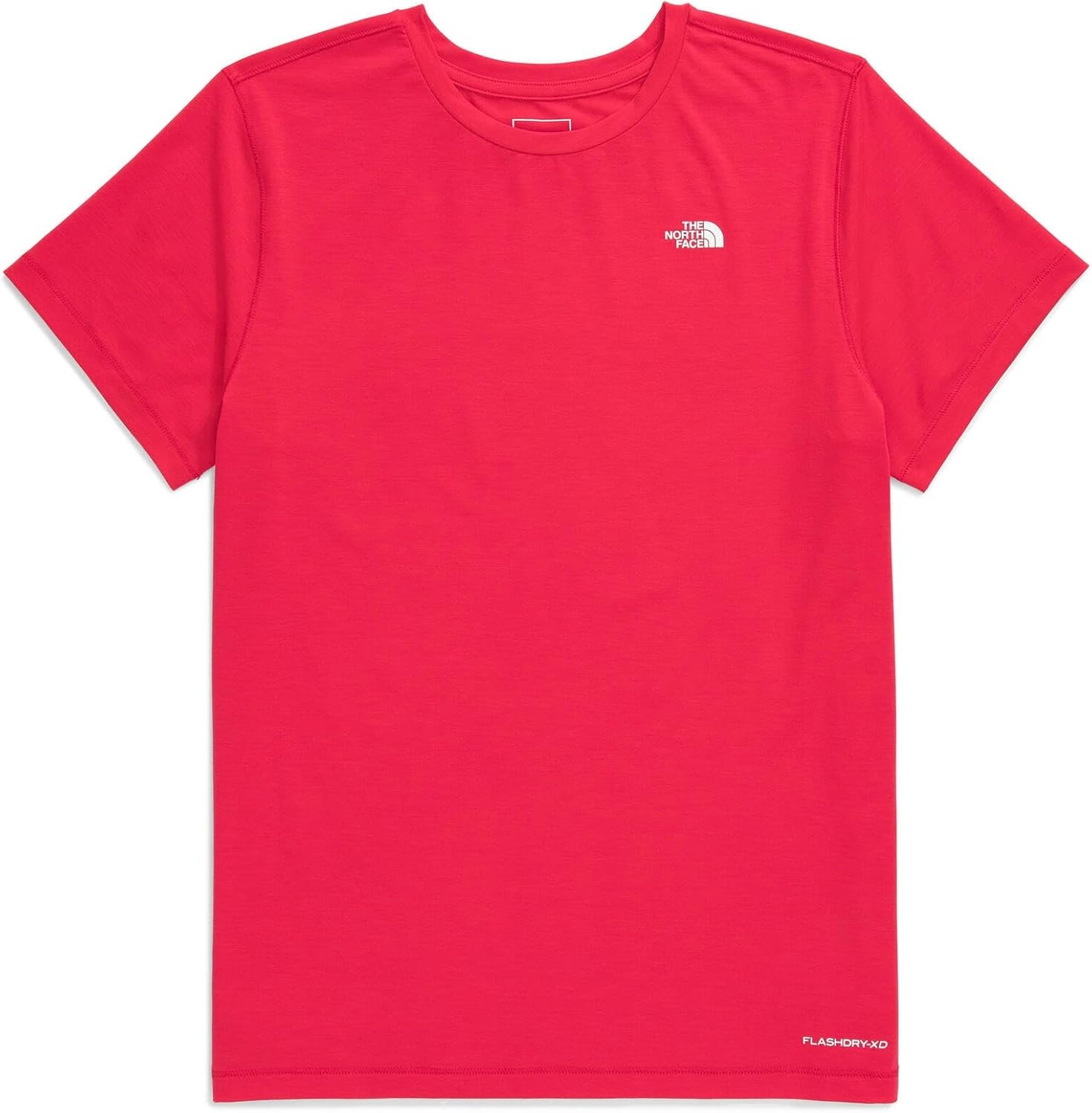 image:imageTHE NORTH FACE Womens Adventure Tee Shortsleeve Crewneck With Moisture Wicking Fabric Setin SleevesHibiscus