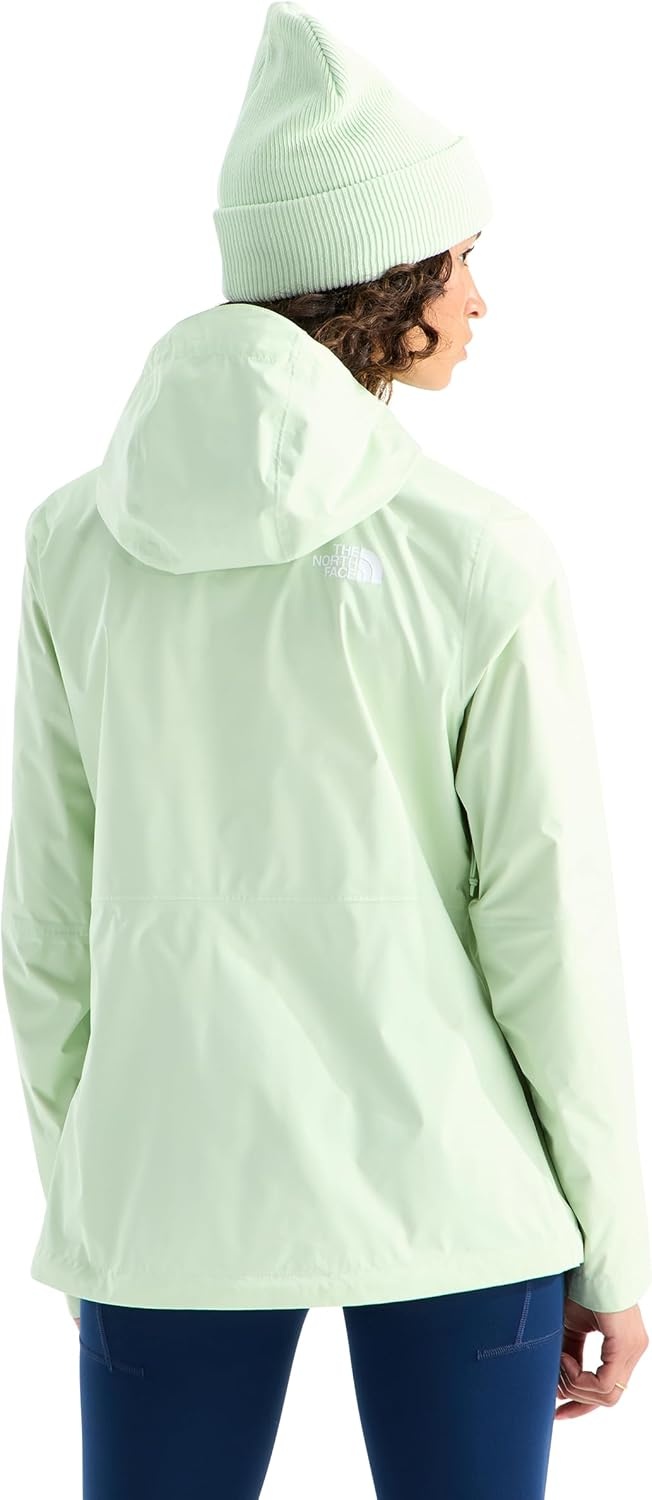 image:imageTHE NORTH FACE Womens Alta Vista Rain Jacket 3 Piece Hood With Adjustable Cinchcord Waterproof BreathableCalcified Lime
