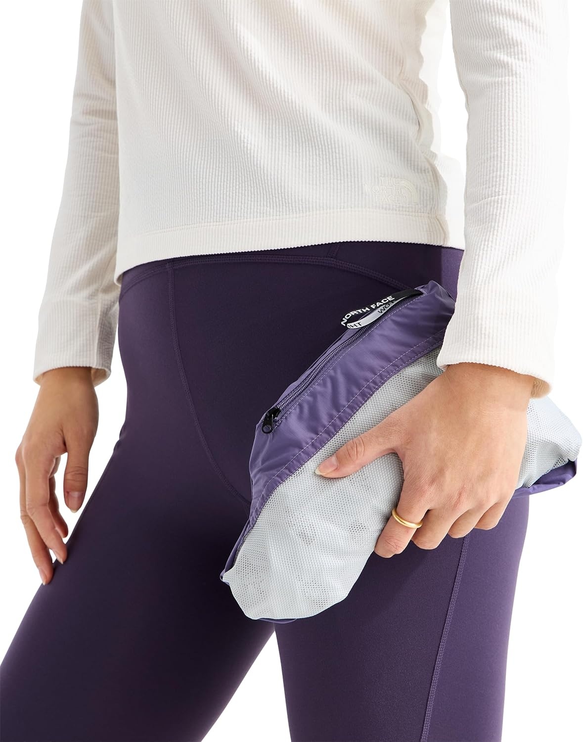 image:imageTHE NORTH FACE Womens Alta Vista Rain Jacket 3 Piece Hood With Adjustable Cinchcord Waterproof BreathableGrounded Plum