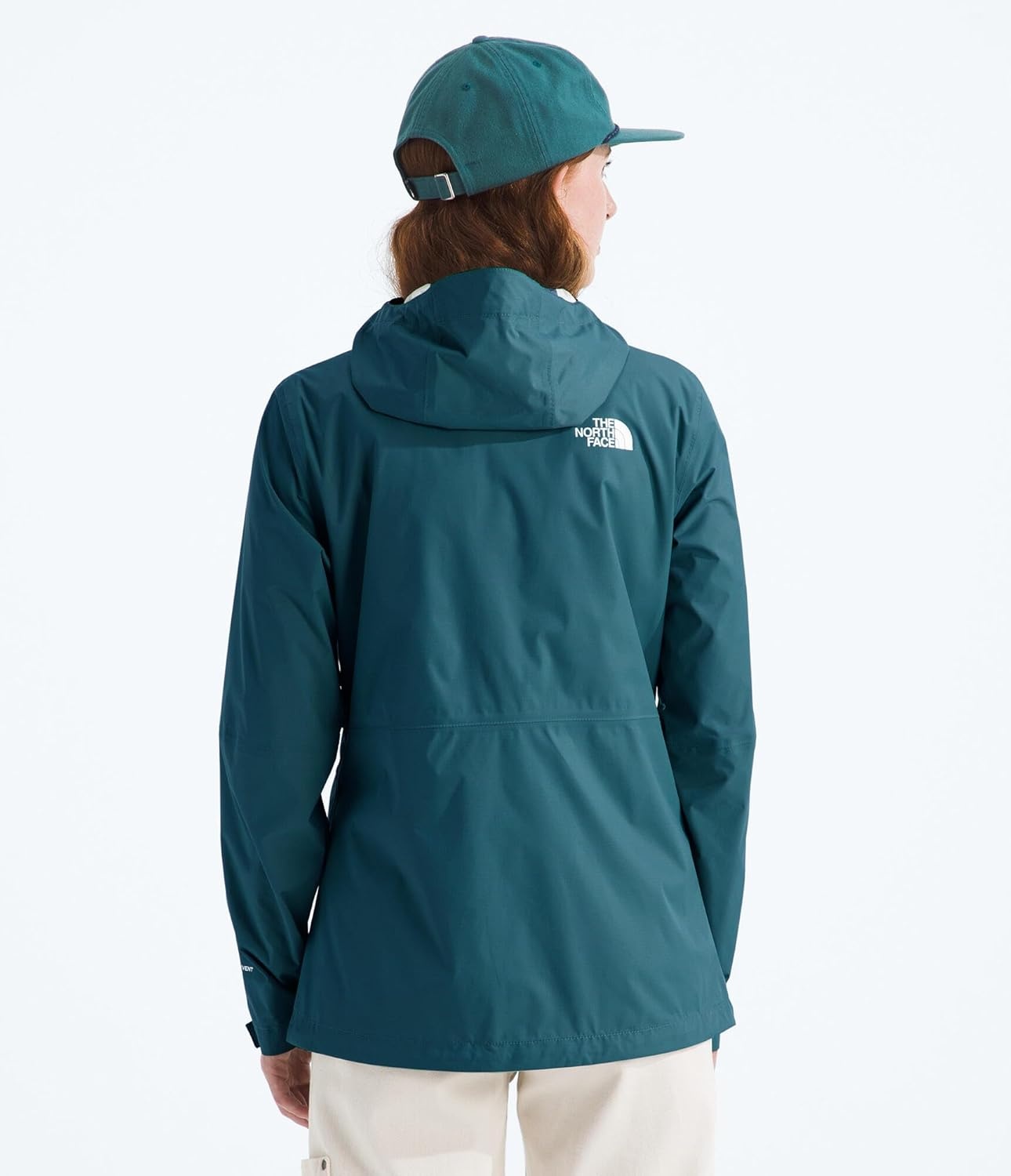 image:imageTHE NORTH FACE Womens Alta Vista Rain Jacket 3 Piece Hood With Adjustable Cinchcord Waterproof BreathableSpace