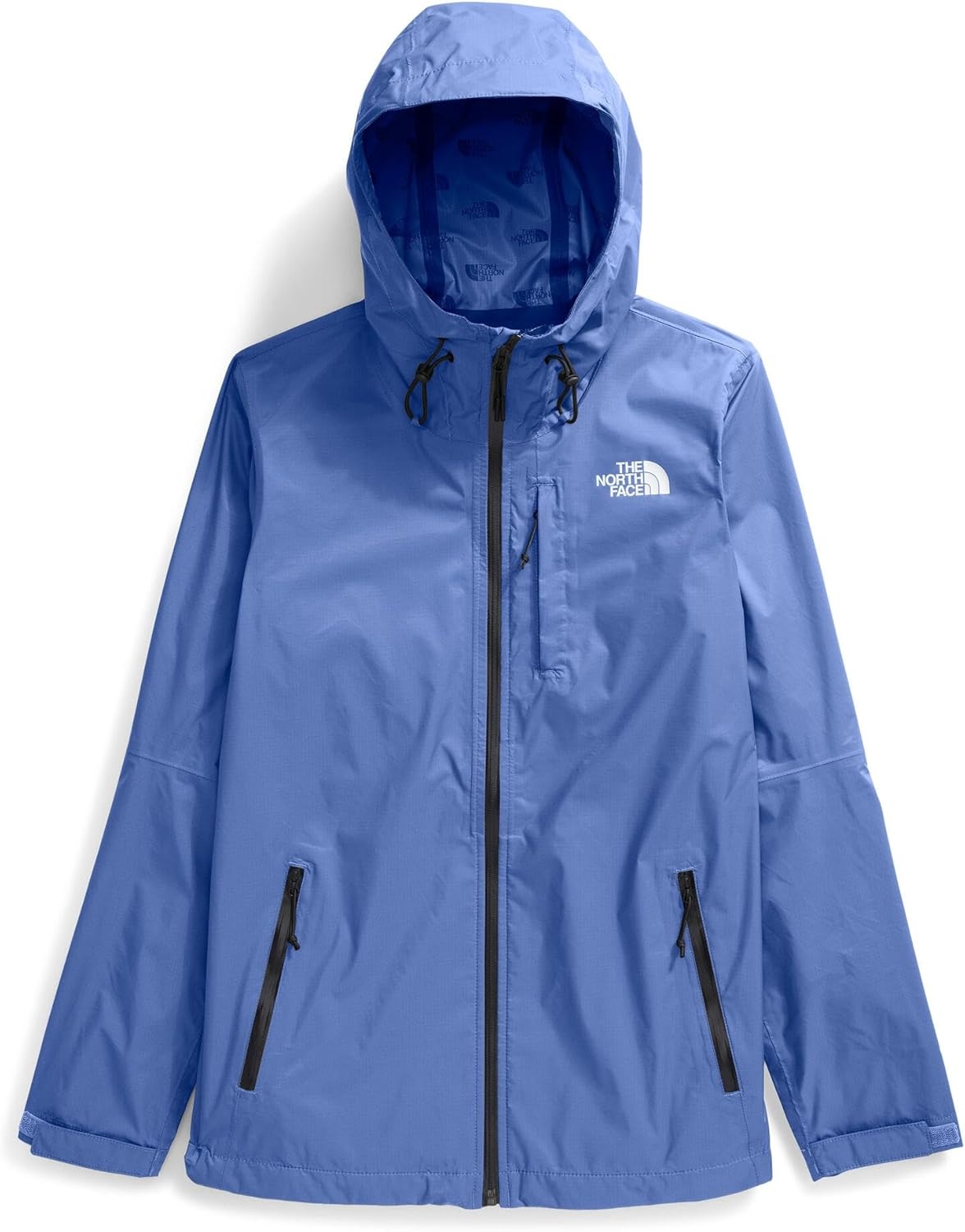 image:imageTHE NORTH FACE Womens Alta Vista Rain Jacket 3 Piece Hood With Adjustable Cinchcord Waterproof BreathableVirtual Blue