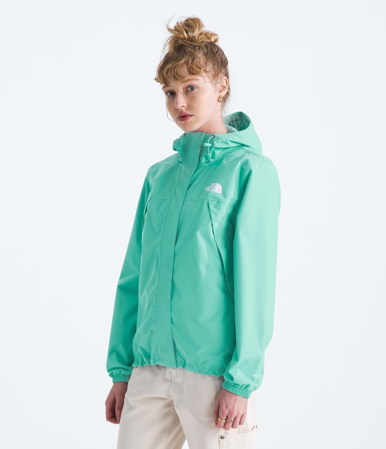 image:imageTHE NORTH FACE Womens Antora Waterproof Breathable Rain CoatBright Foam