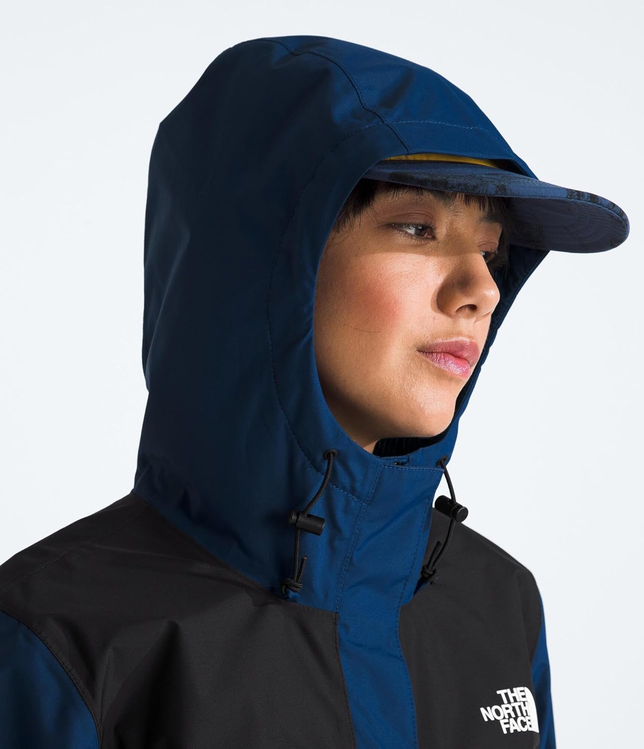 image:imageTHE NORTH FACE Womens Antora Waterproof Breathable Rain CoatEstate BlueTnf Black