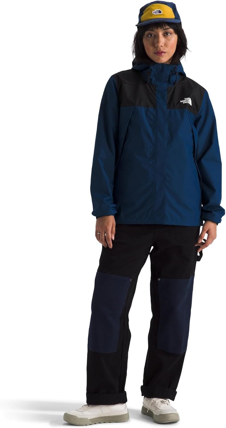 image:imageTHE NORTH FACE Womens Antora Waterproof Breathable Rain CoatEstate BlueTnf Black