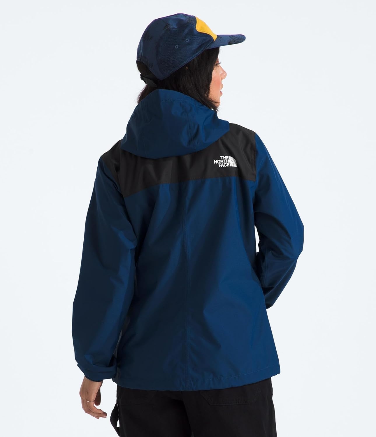 image:imageTHE NORTH FACE Womens Antora Waterproof Breathable Rain CoatEstate BlueTnf Black