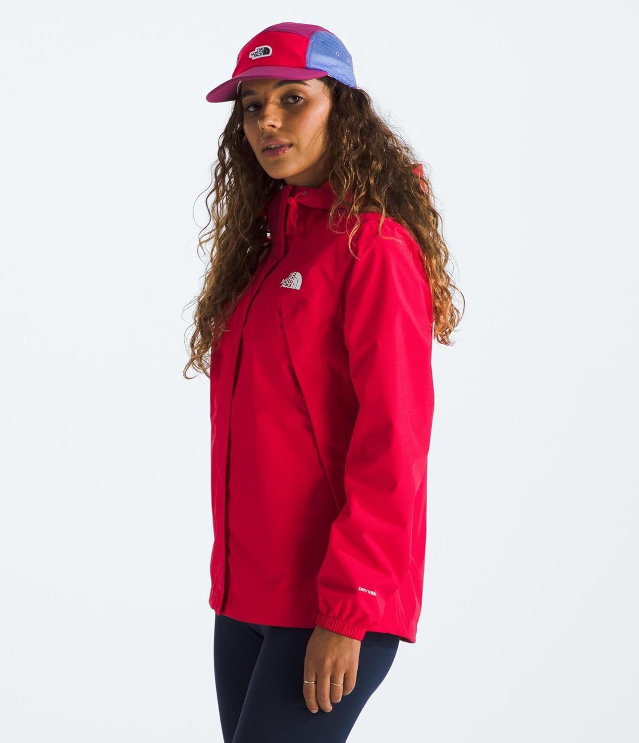 image:imageTHE NORTH FACE Womens Antora Waterproof Breathable Rain CoatHibiscus