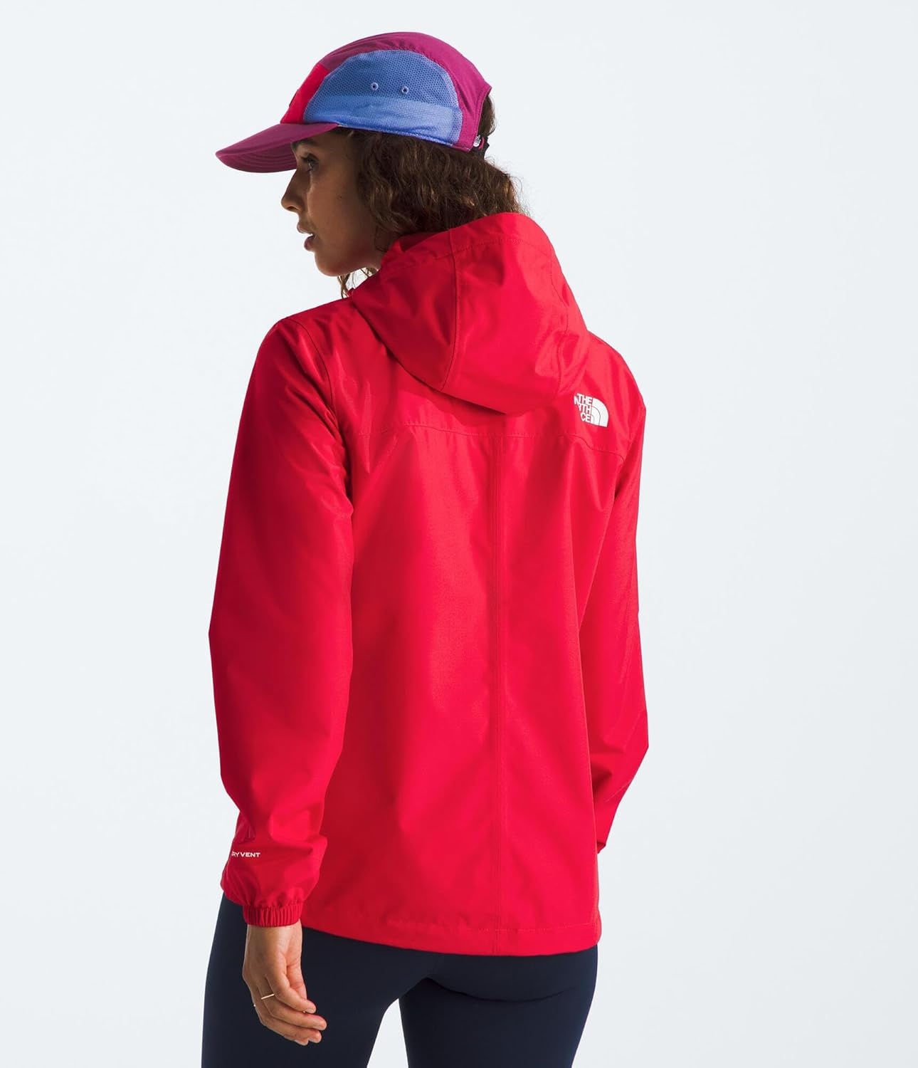 image:imageTHE NORTH FACE Womens Antora Waterproof Breathable Rain CoatHibiscus