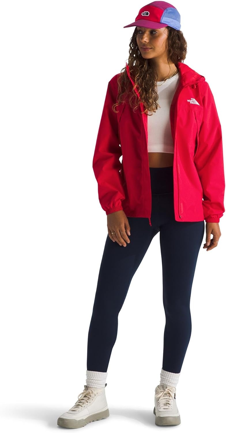 image:imageTHE NORTH FACE Womens Antora Waterproof Breathable Rain CoatHibiscus