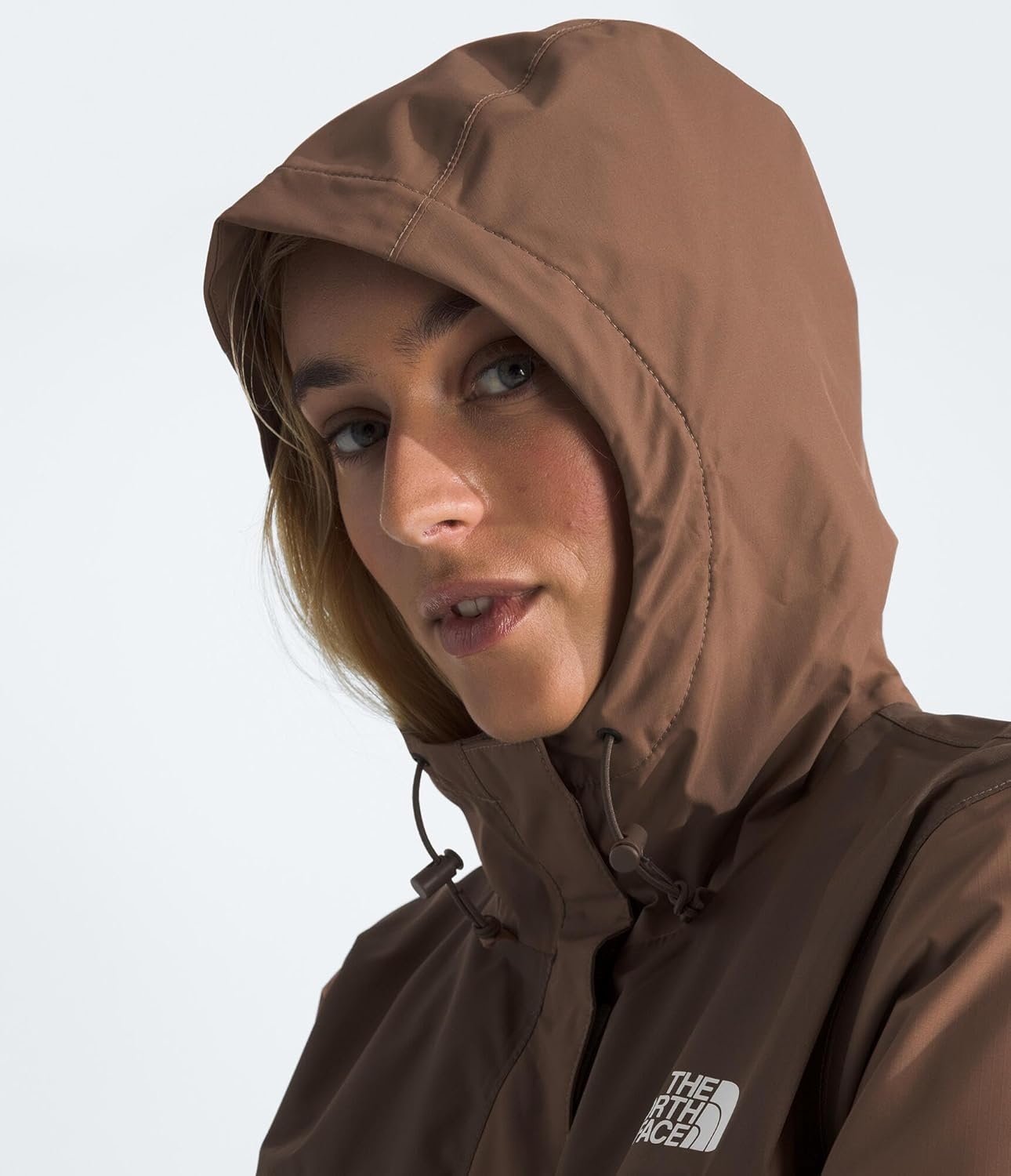 image:imageTHE NORTH FACE Womens Antora Waterproof Breathable Rain CoatLatteSmokey Brown