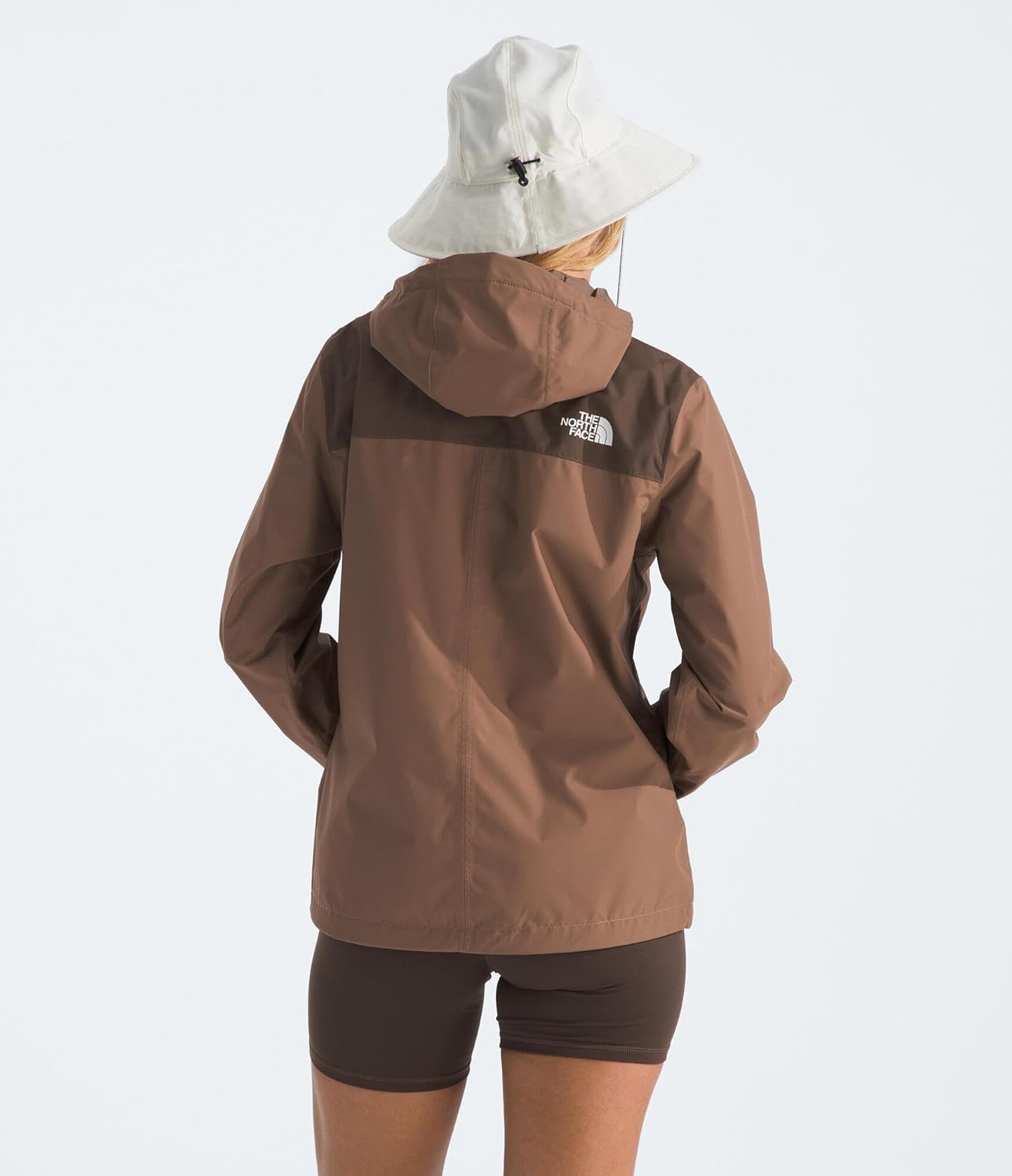 image:imageTHE NORTH FACE Womens Antora Waterproof Breathable Rain CoatLatteSmokey Brown