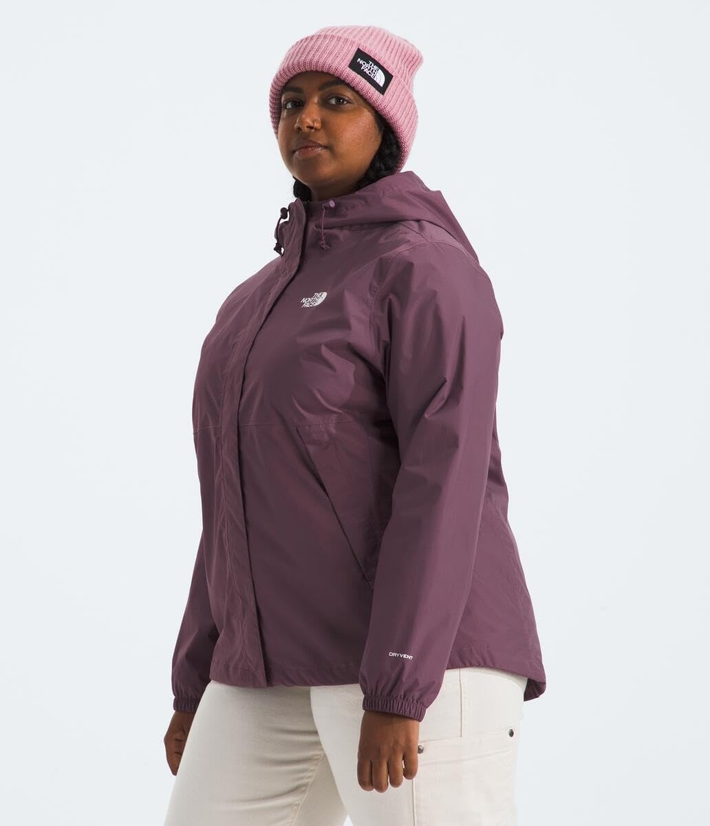 image:imageTHE NORTH FACE Womens Antora Waterproof Breathable Rain CoatMidnight Mauve