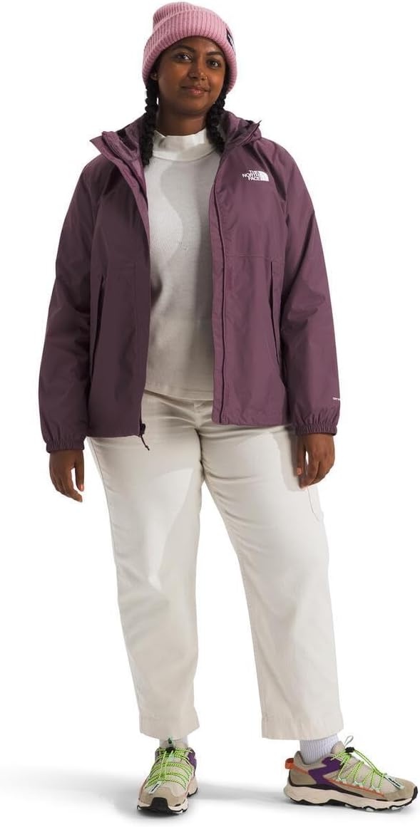 image:imageTHE NORTH FACE Womens Antora Waterproof Breathable Rain CoatMidnight Mauve