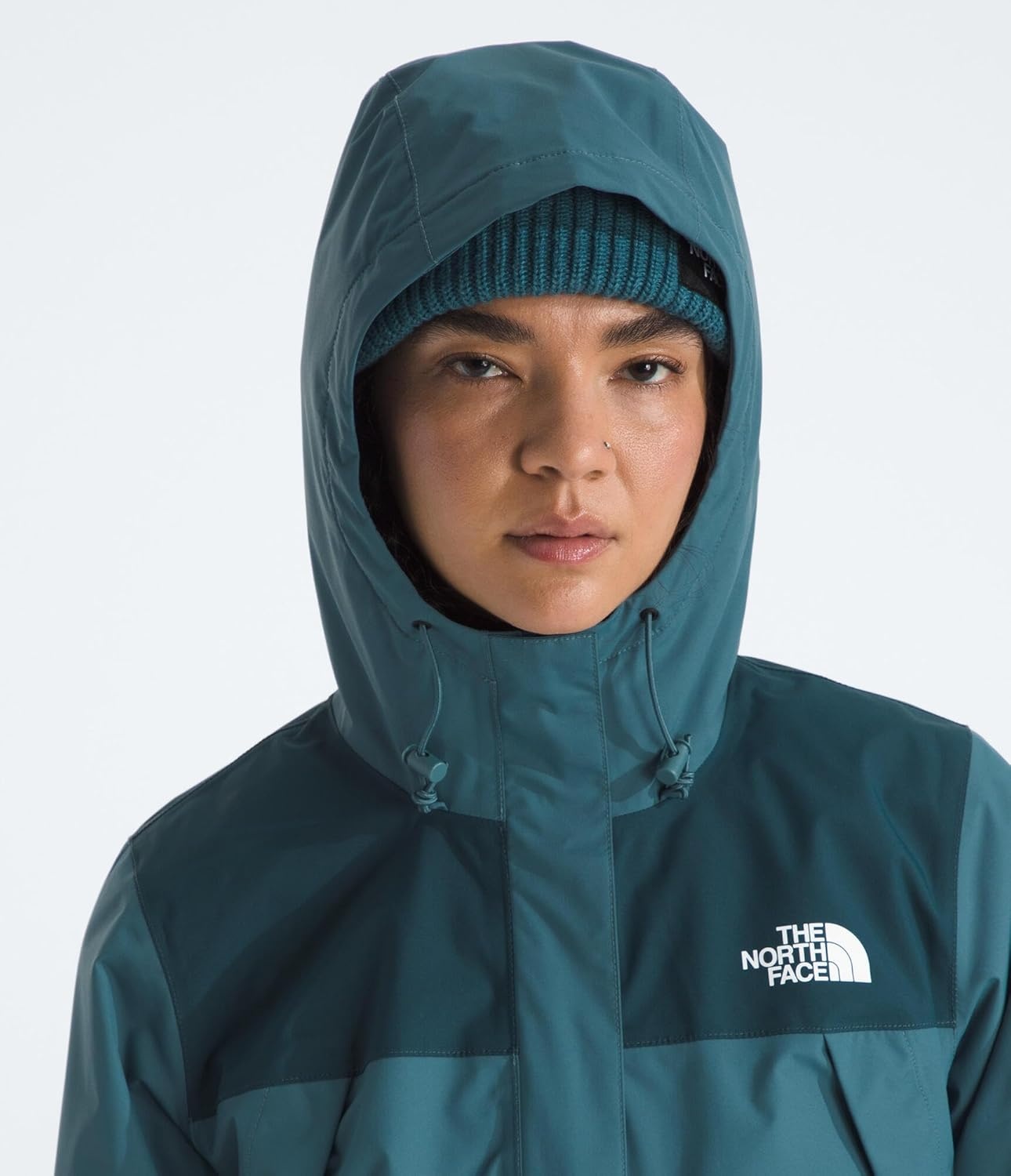 image:imageTHE NORTH FACE Womens Antora Waterproof Breathable Rain CoatSpaceDeep Cypress