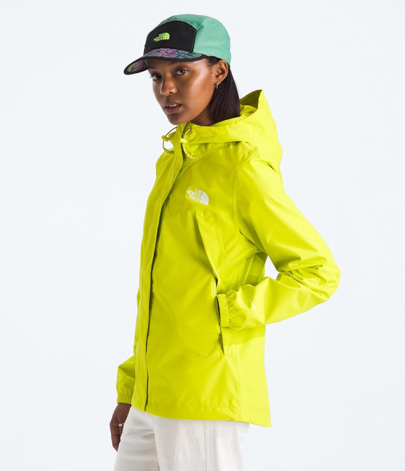 image:imageTHE NORTH FACE Womens Antora Waterproof Breathable Rain CoatSulphur Spring Green