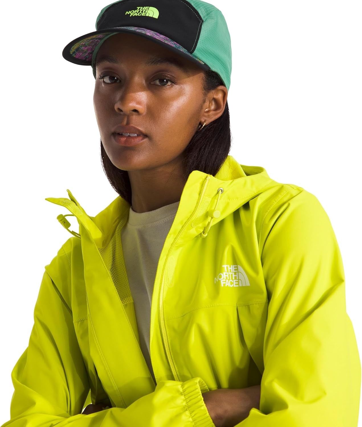 image:imageTHE NORTH FACE Womens Antora Waterproof Breathable Rain CoatSulphur Spring Green