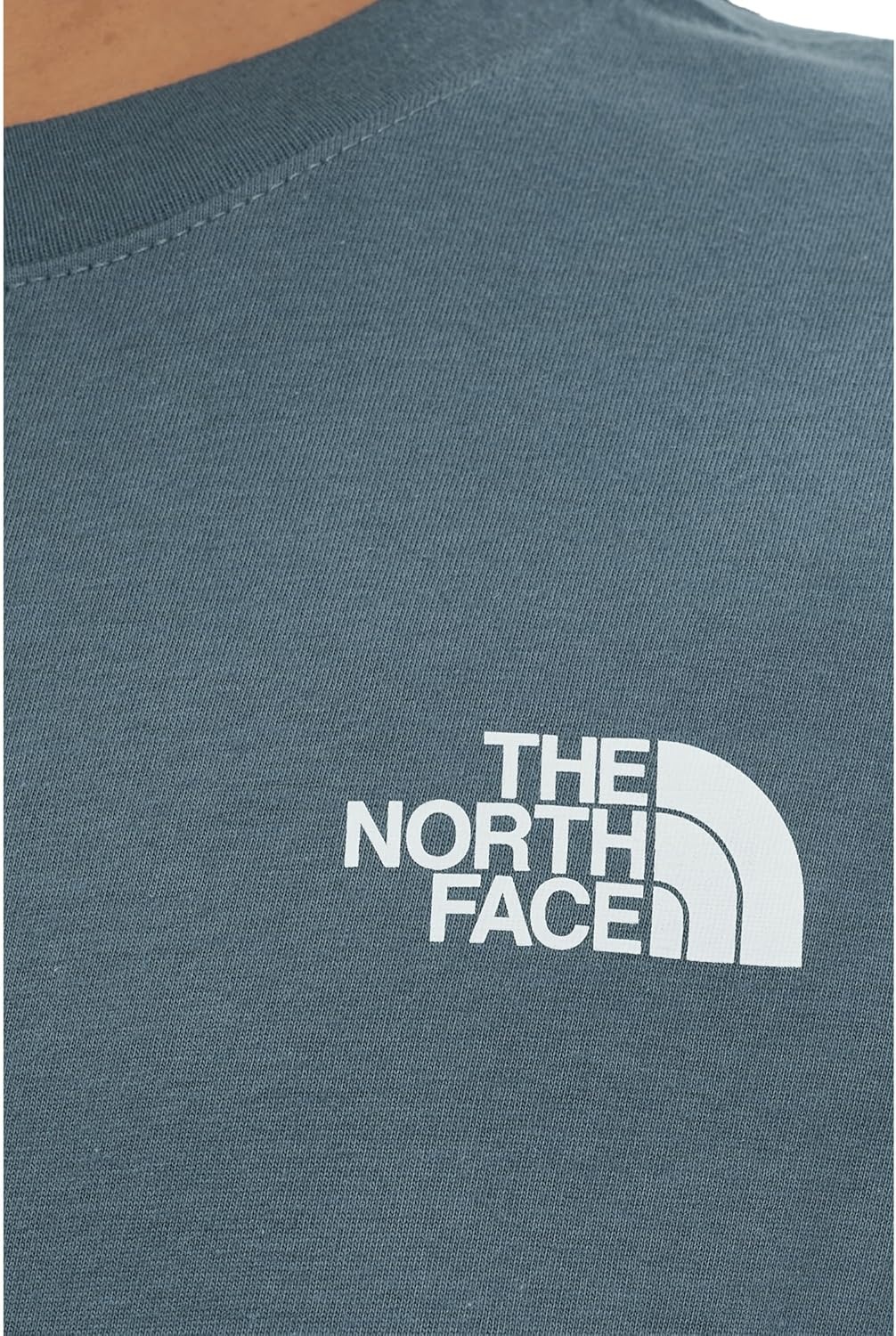 image:imageTHE NORTH FACE Womens Evolution Box NSE Shortsleeve Tee Regular Fit Cotton Tshirt With Logo GraphicsGranite Grey