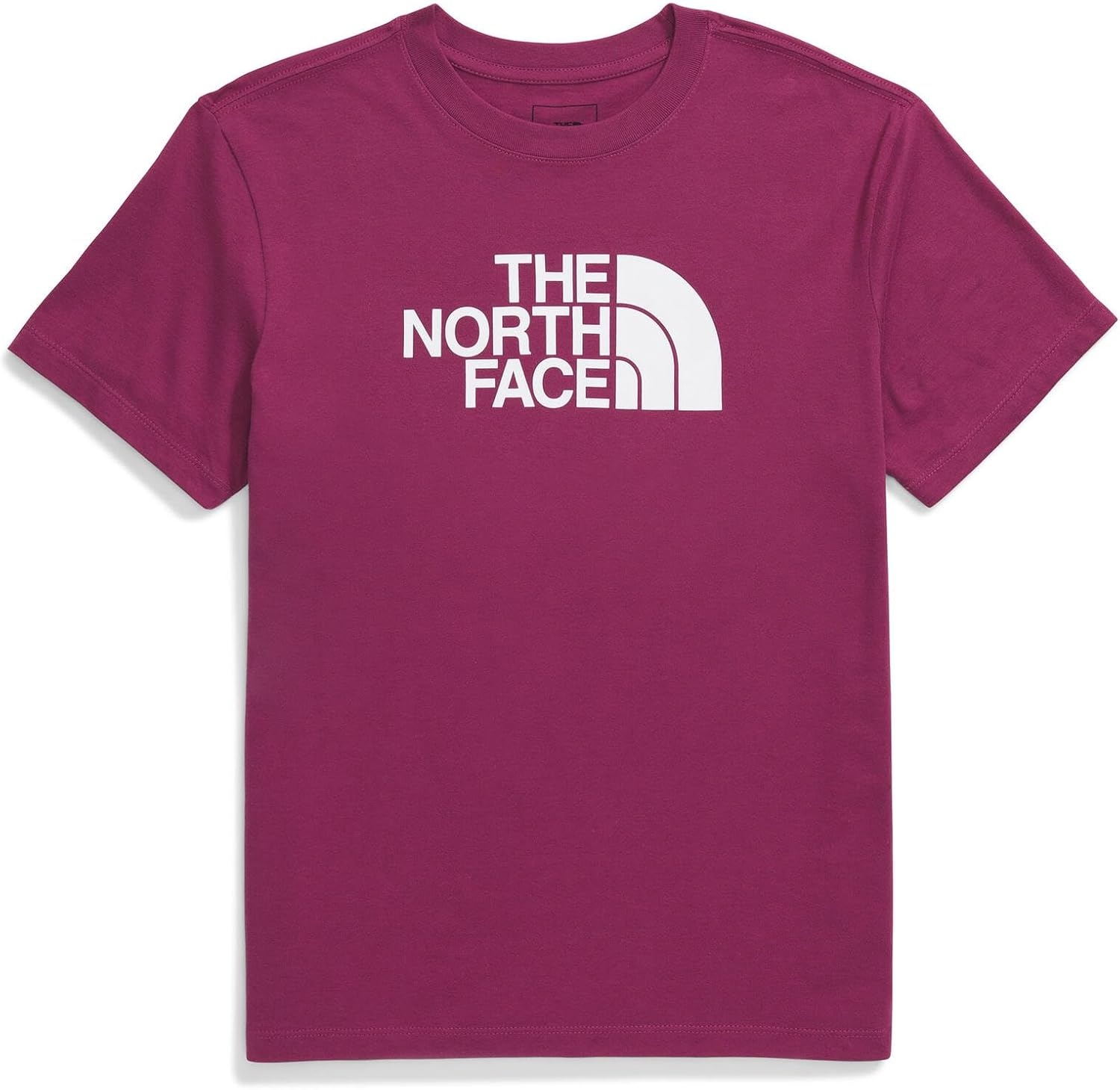 image:imageTHE NORTH FACE Womens Evolution Short Sleeve Half Dome Tee Everyday Cotton Shirt With a Logo GraphicCyber BerryTnf White