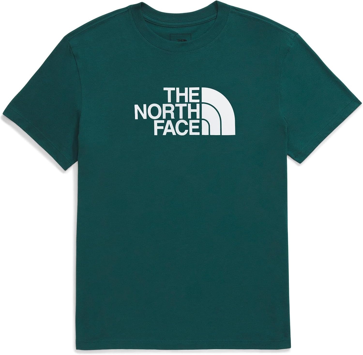 image:imageTHE NORTH FACE Womens Evolution Short Sleeve Half Dome Tee Everyday Cotton Shirt With a Logo GraphicDeep NoriTnf White