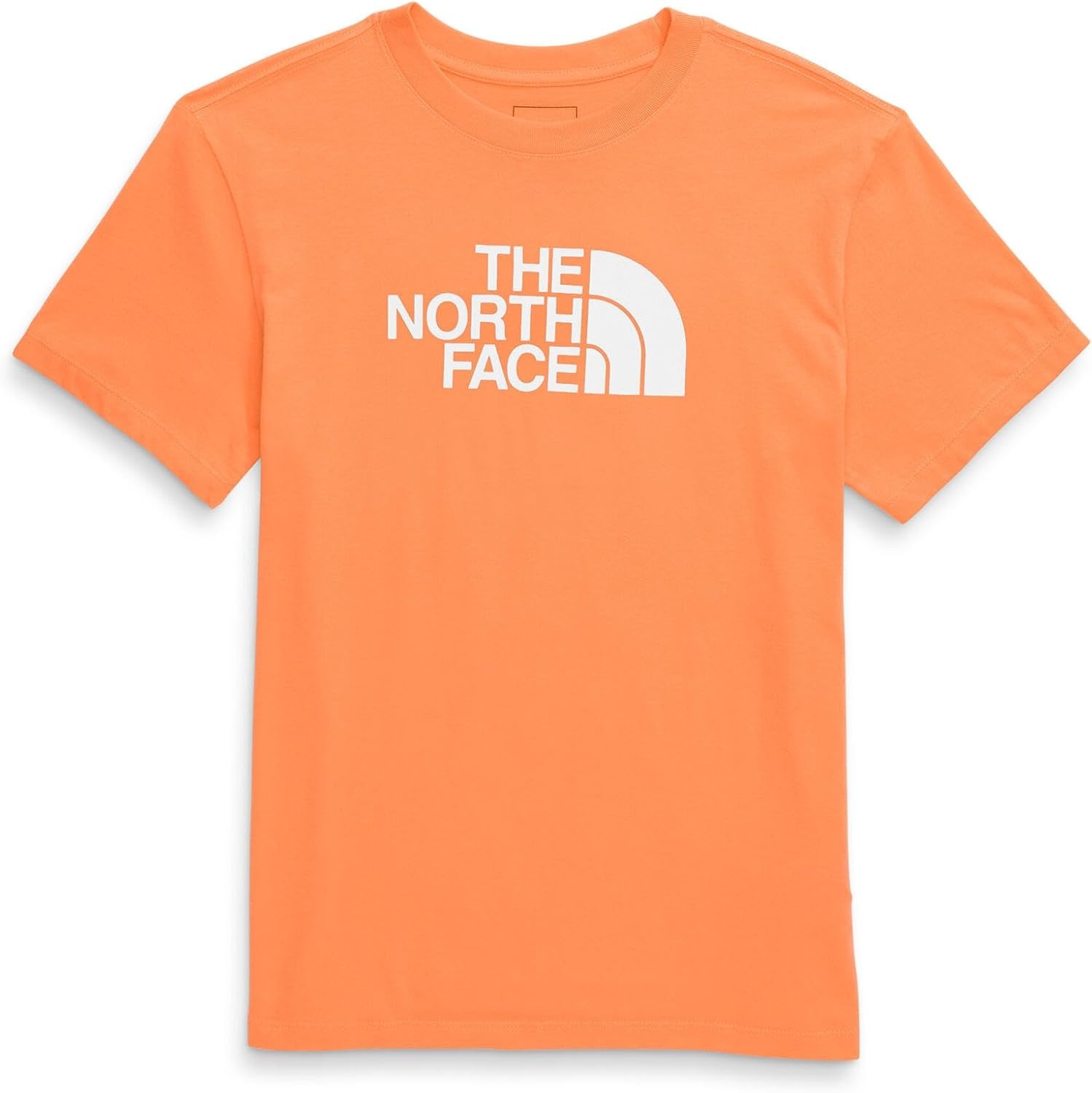 image:imageTHE NORTH FACE Womens Evolution Short Sleeve Half Dome Tee Everyday Cotton Shirt With a Logo GraphicPapayaTnf White