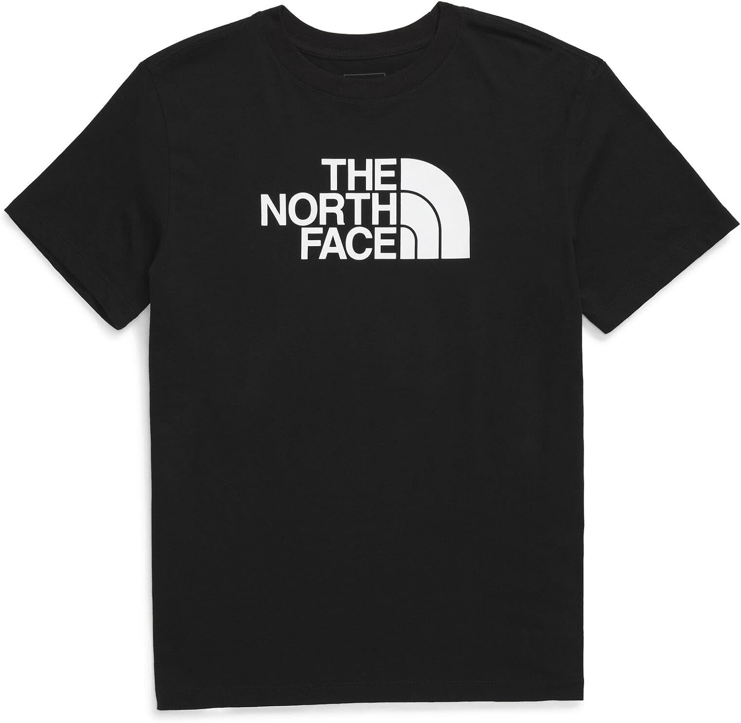 image:imageTHE NORTH FACE Womens Evolution Short Sleeve Half Dome Tee Everyday Cotton Shirt With a Logo GraphicTnf BlackTnf White