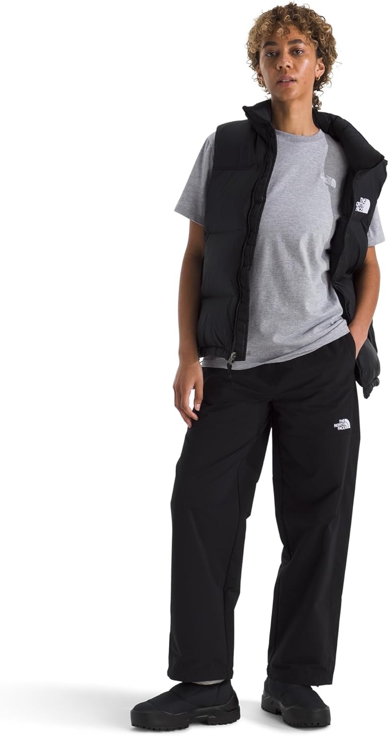 image:imageTHE NORTH FACE Womens Evolution Simple Dome Relaxed Shortsleeve Tee Cotton Tshirt With Classic Embroidered LogoTnf Pale Grey Heather