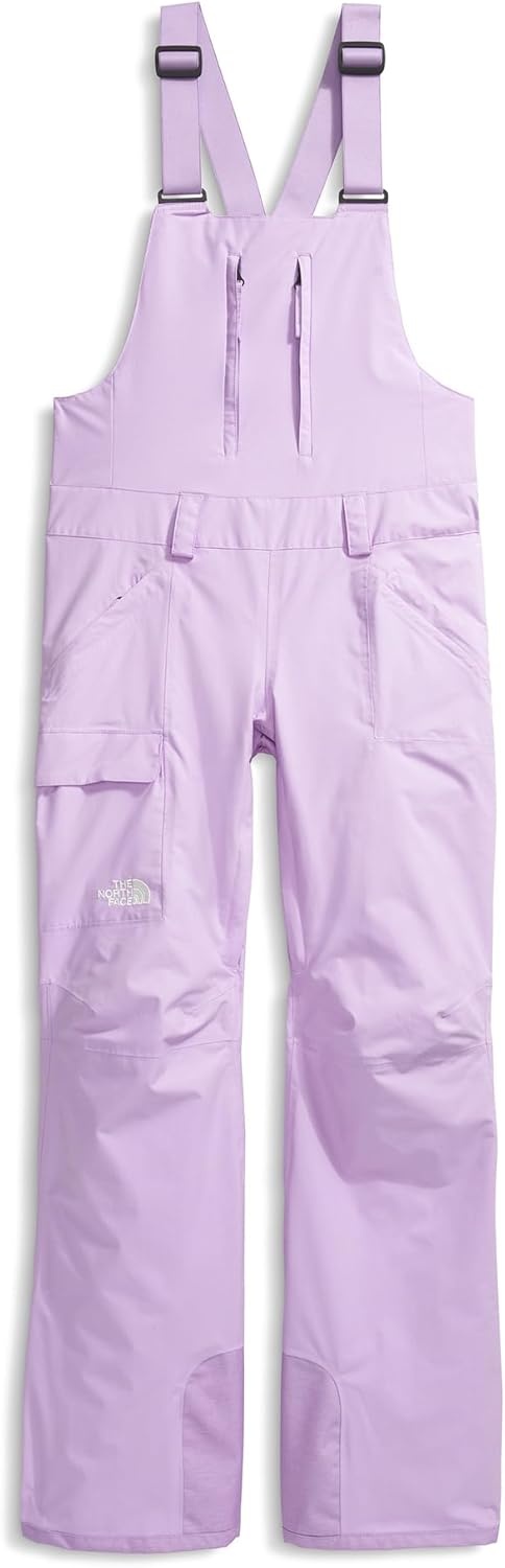 image:imageTHE NORTH FACE Womens Freedom Insulated Bib Standard amp Plus Size Waterproof Ski amp Snowboard Overalls Mesh VentingLite Lilac